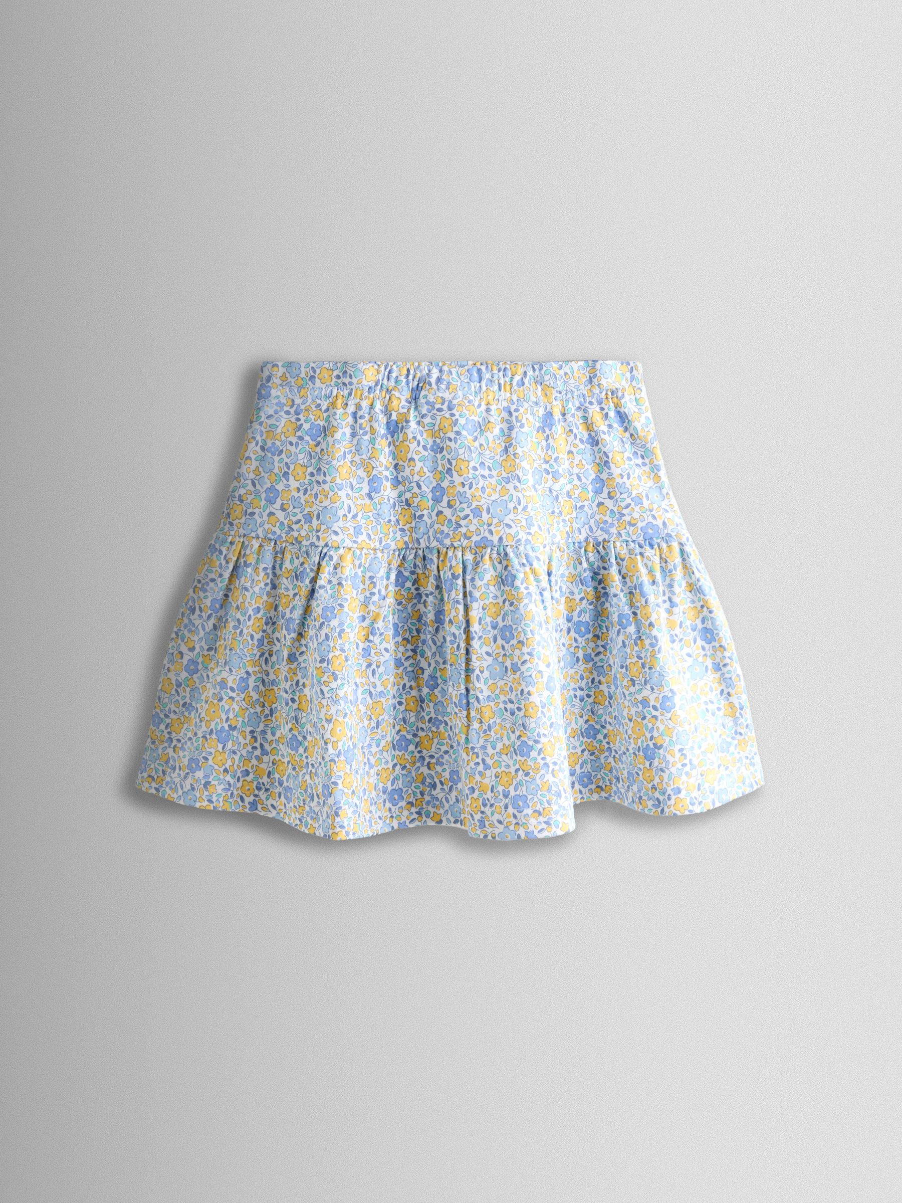 Blue Ditsy Floral Skort - Image 1 of 3