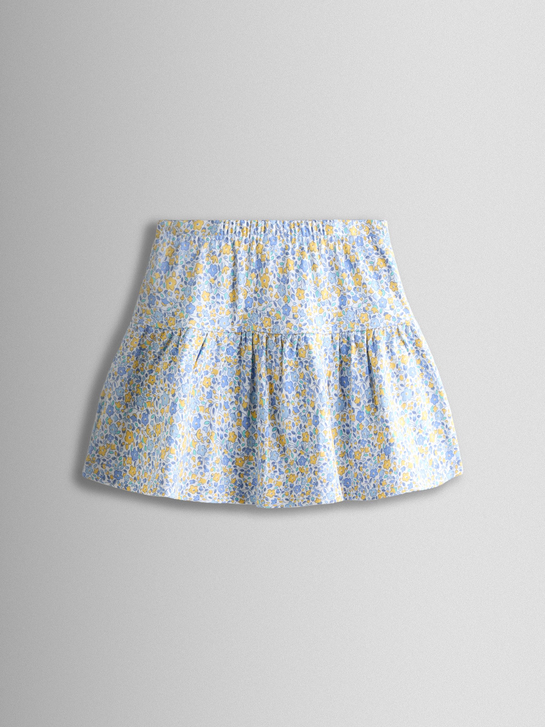 Blue Ditsy Floral Skort - Image 2 of 3