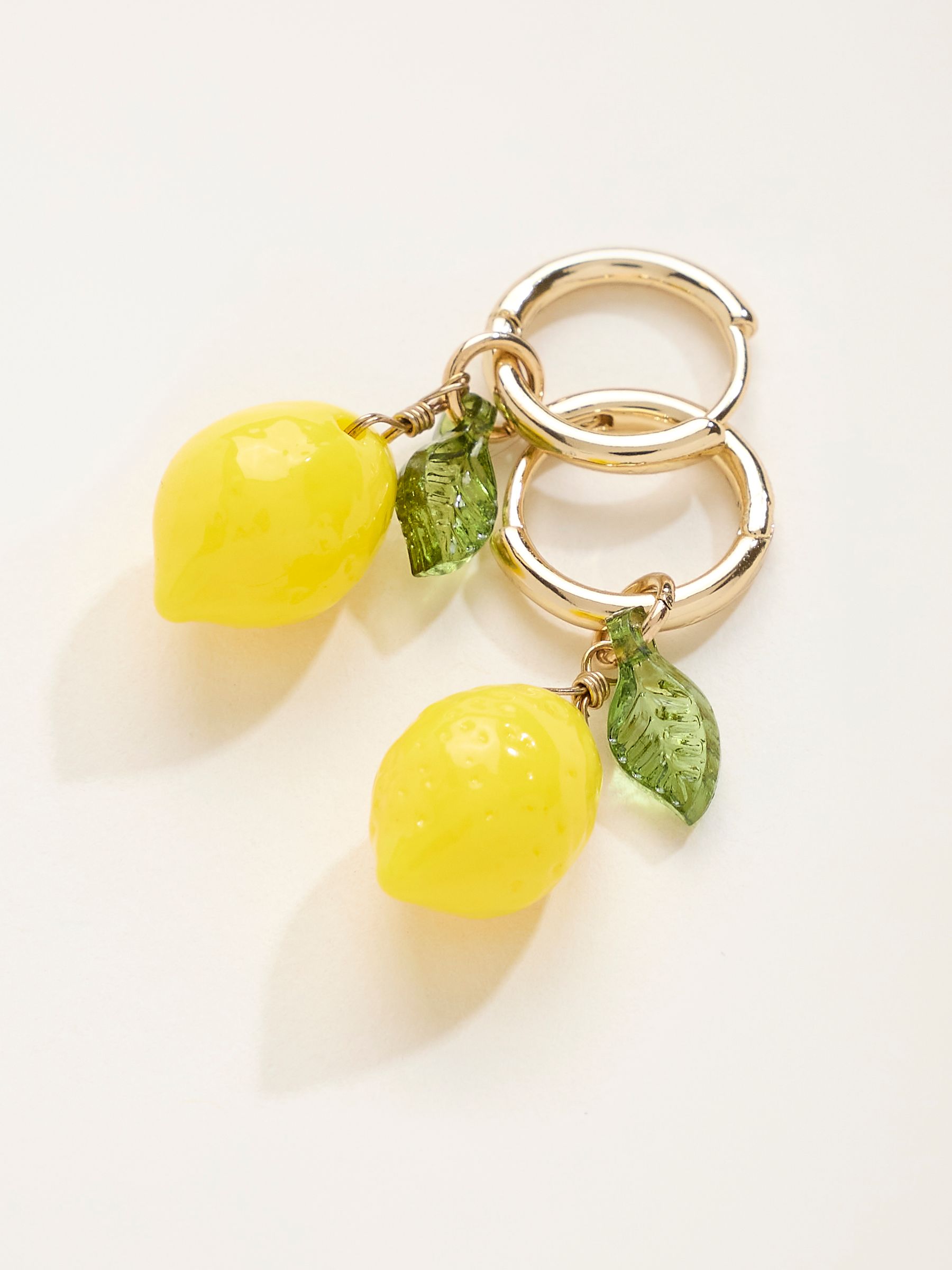Yellow Lemon Drop Earings - Image 2 of 2