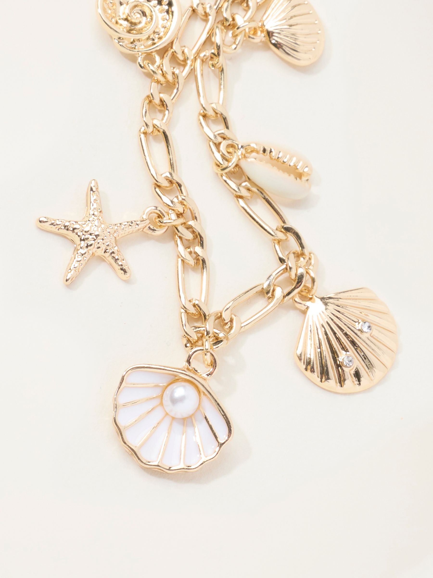 Gold Tone Charm Bracelet - Image 3 of 3