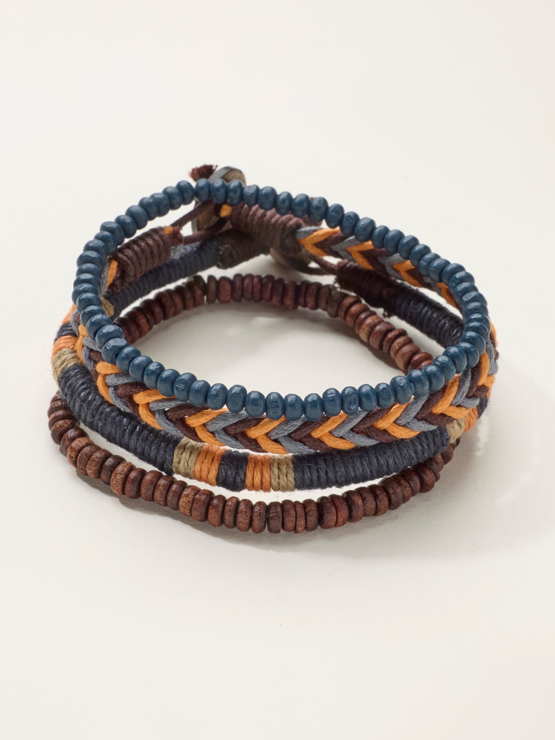 Navy Stacked Bracelets - Image 1 of 2