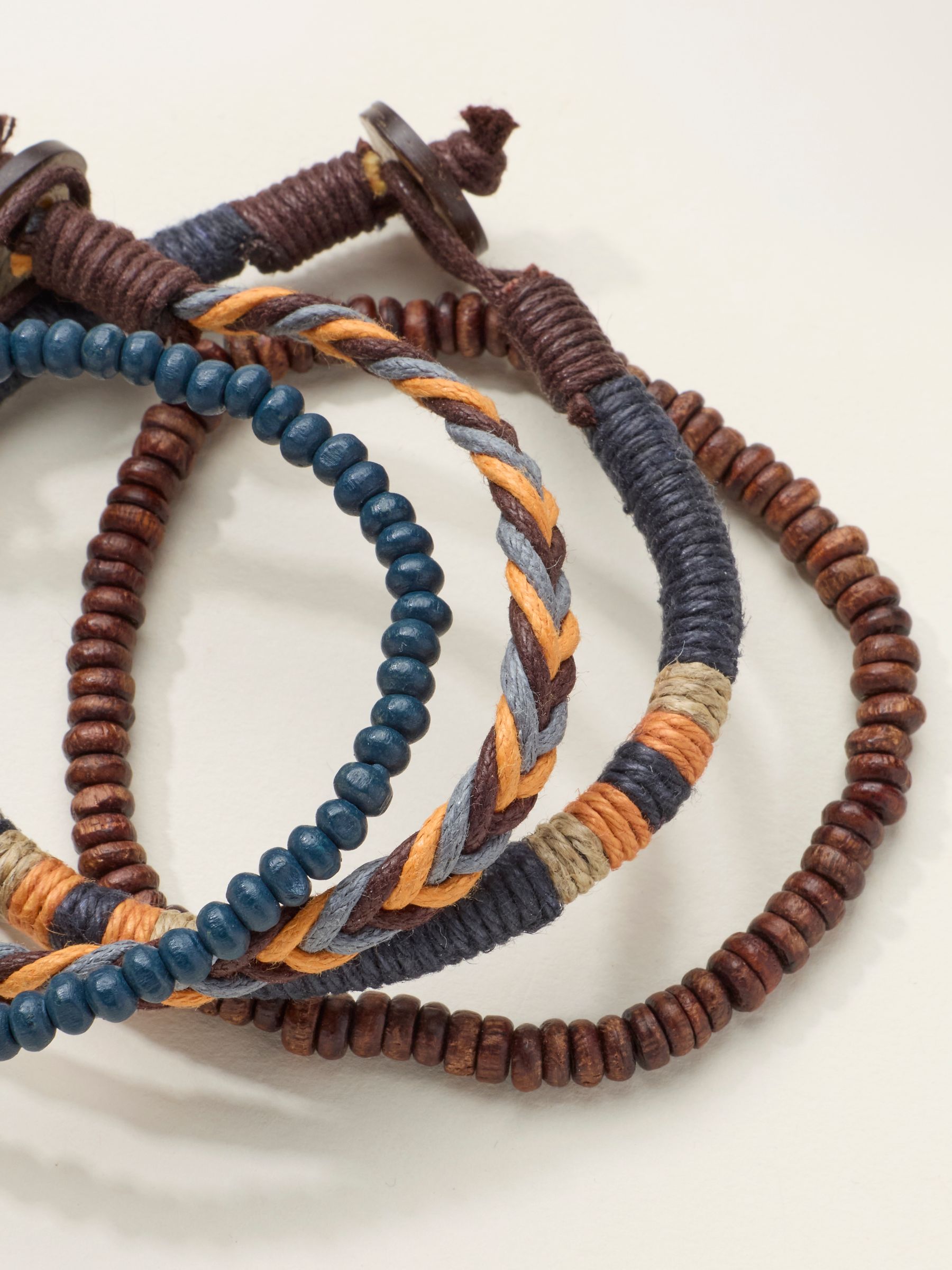 Navy Stacked Bracelets - Image 2 of 2