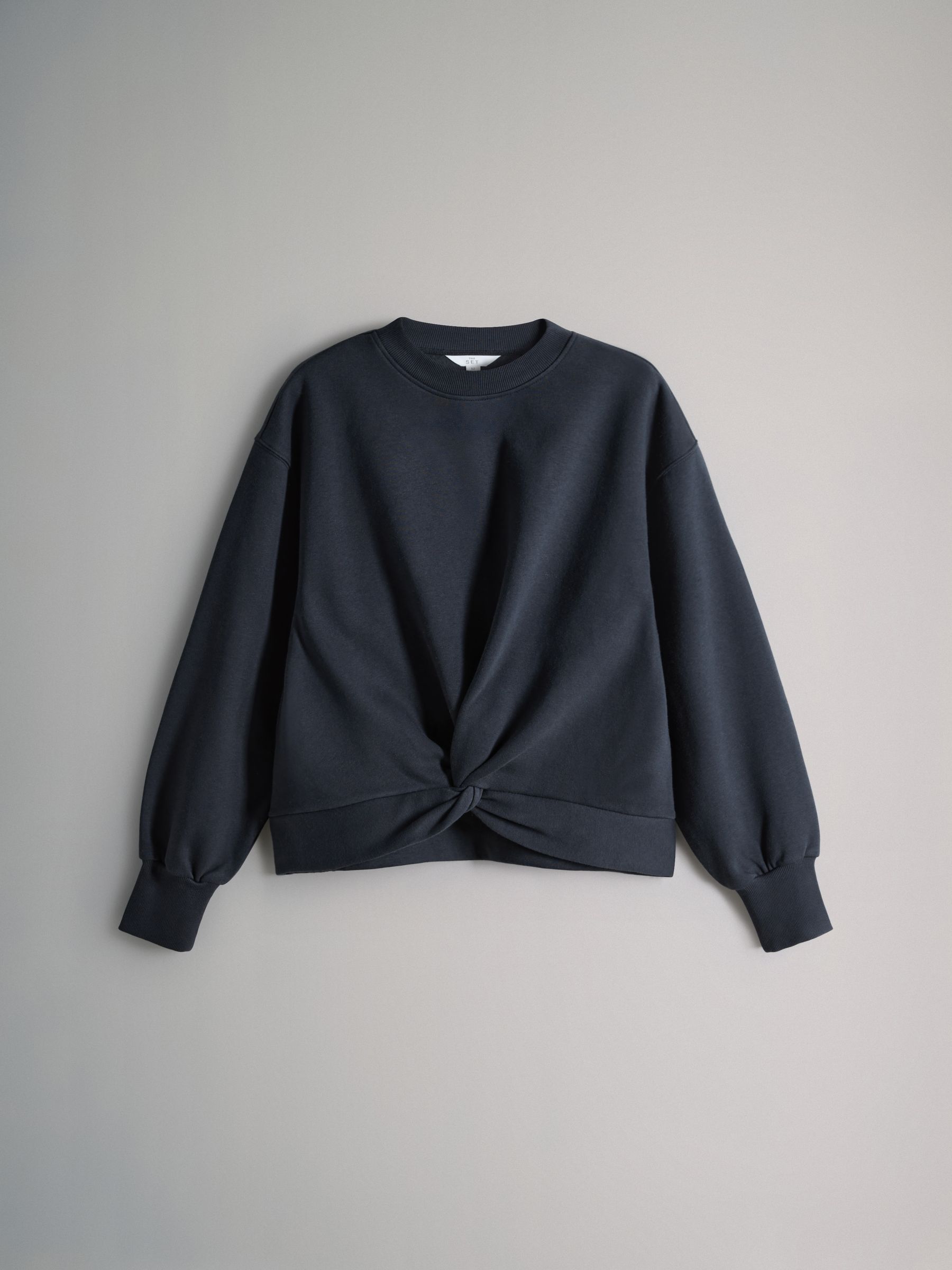Navy/Cream 2 Pack Knot Front Sweatshirt - Image 3 of 5