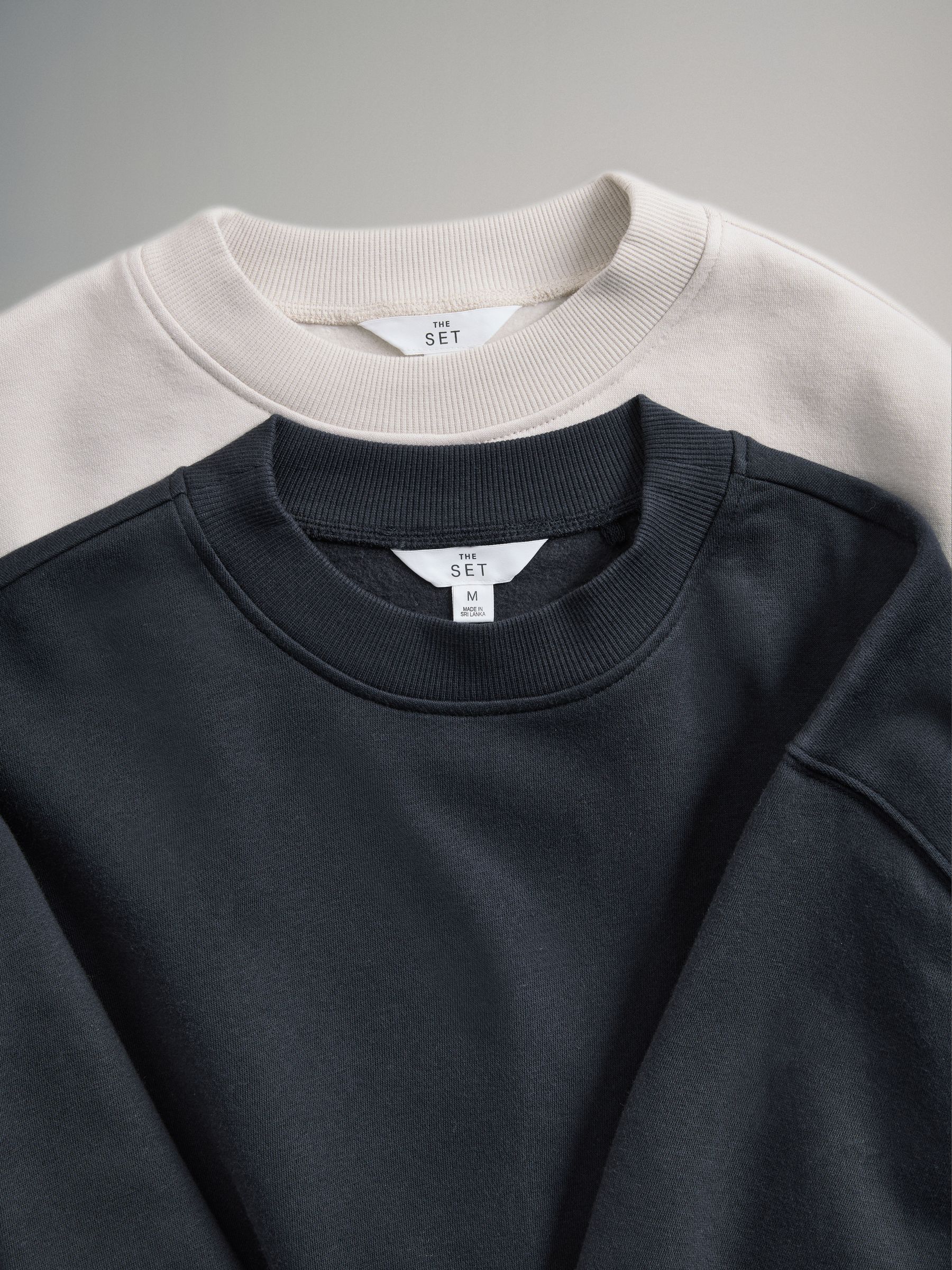 Navy/Cream 2 Pack Knot Front Sweatshirt - Image 4 of 5