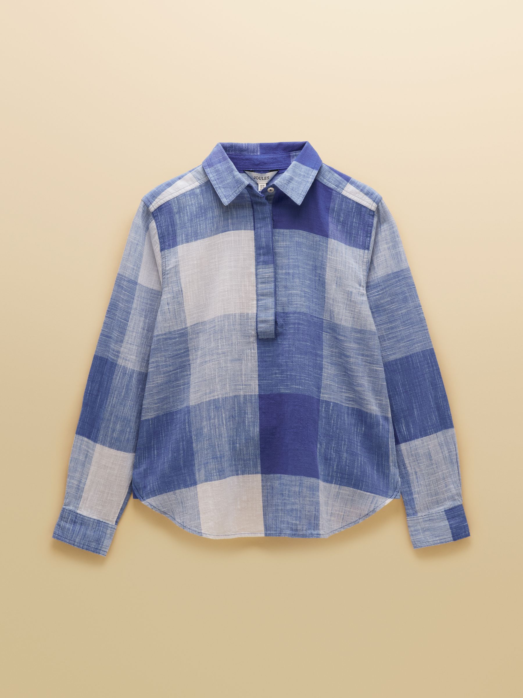 Eva Blue Check Long Sleeved Shirt - Image 10 of 10