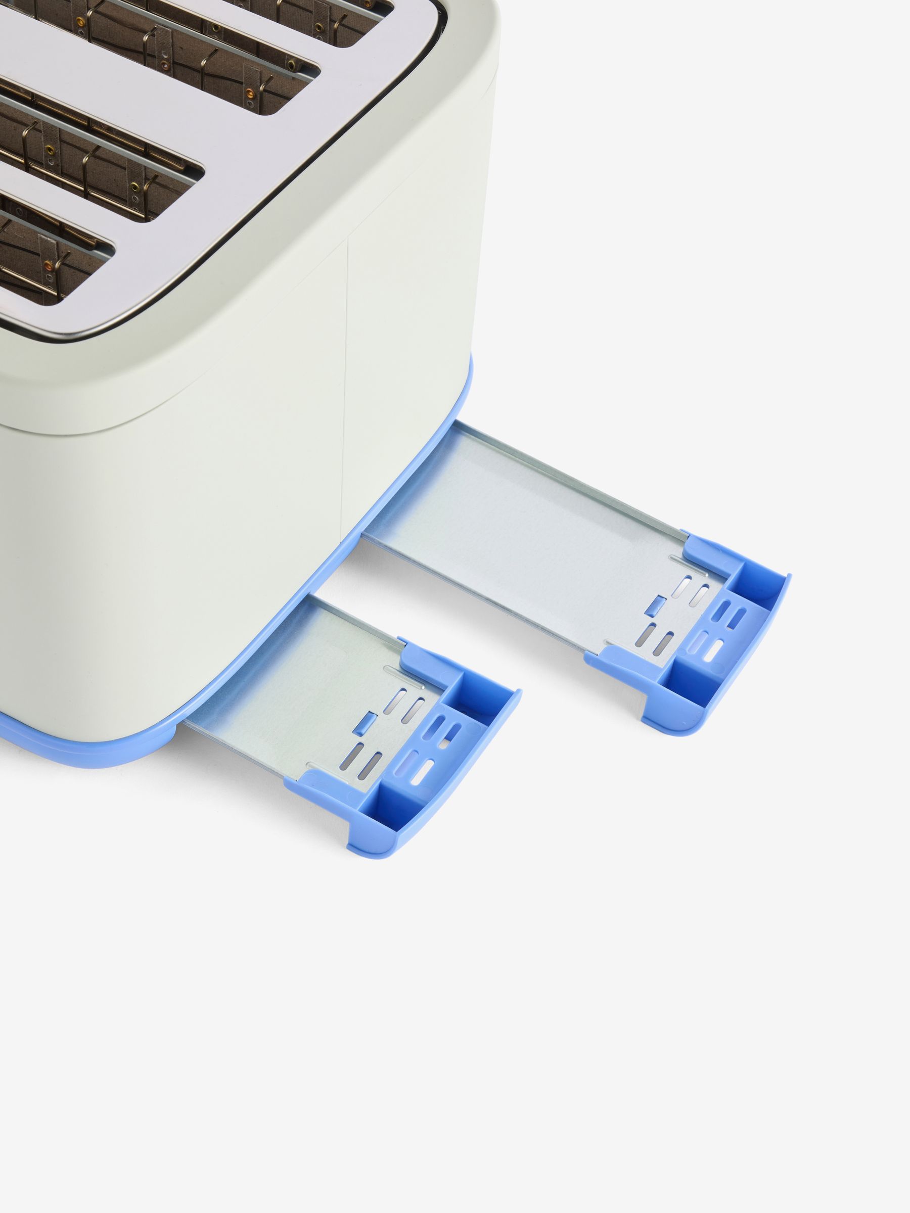 Ilya 4 Slice Toaster in Green/ Blue - Image 4 of 4