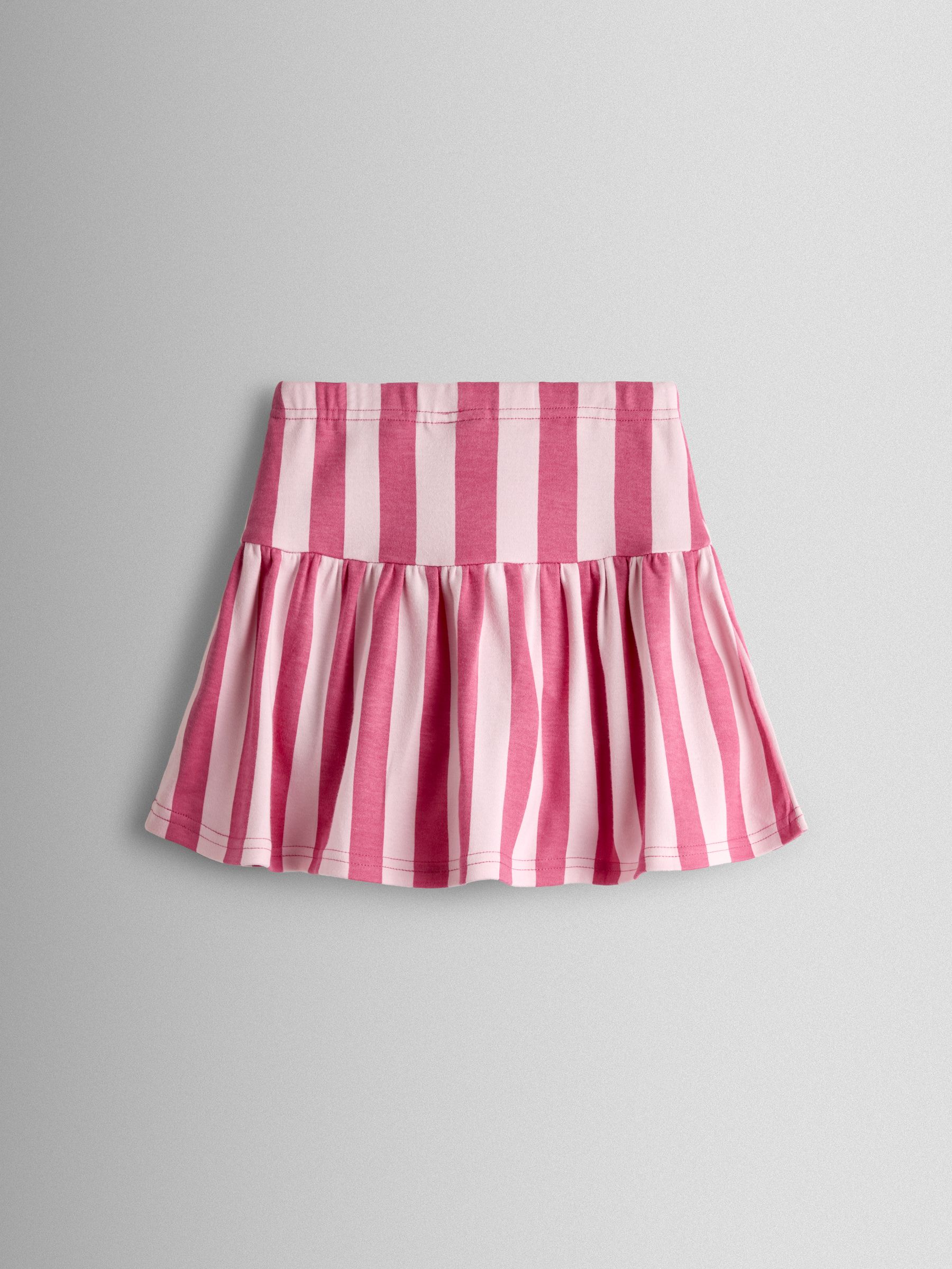 Pink Fun Sun T-shirt & Stripe Skort Set - Image 5 of 7