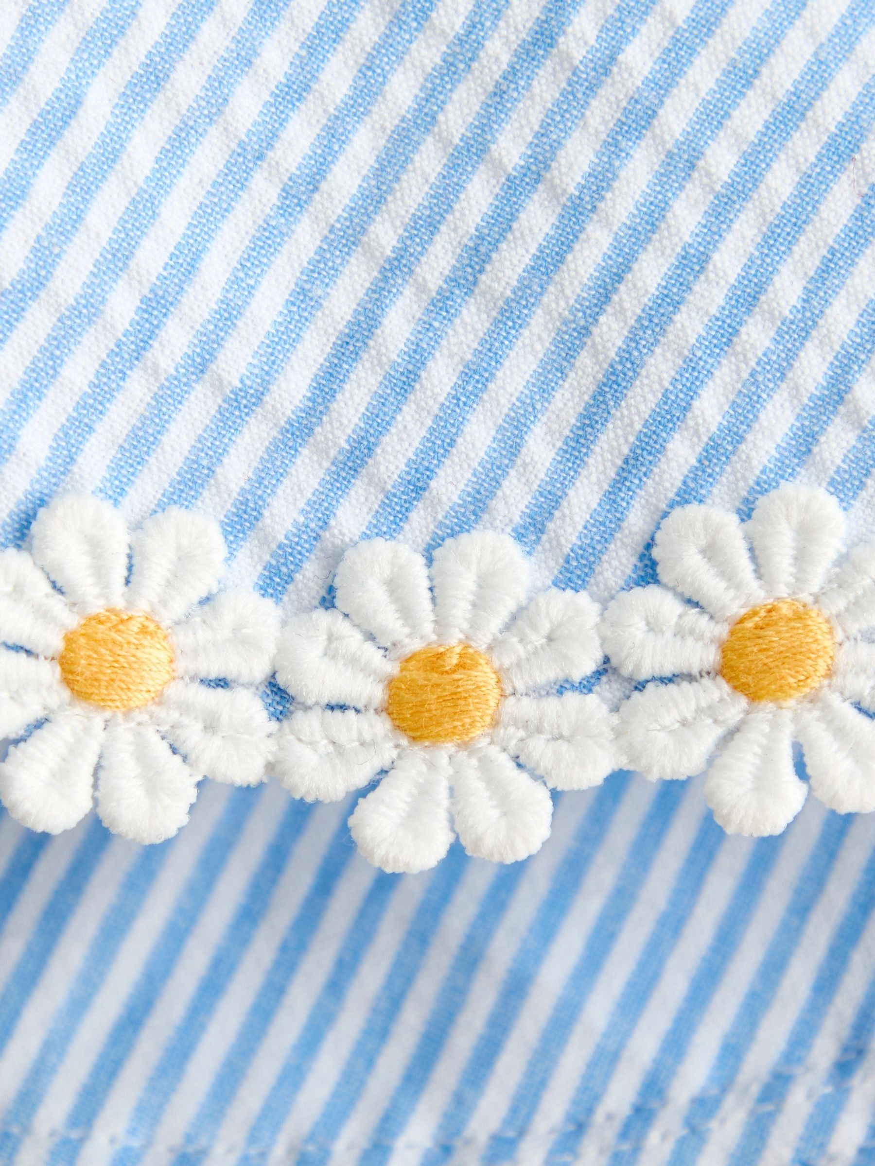 Blue Floppy Sun Hat - Image 4 of 4