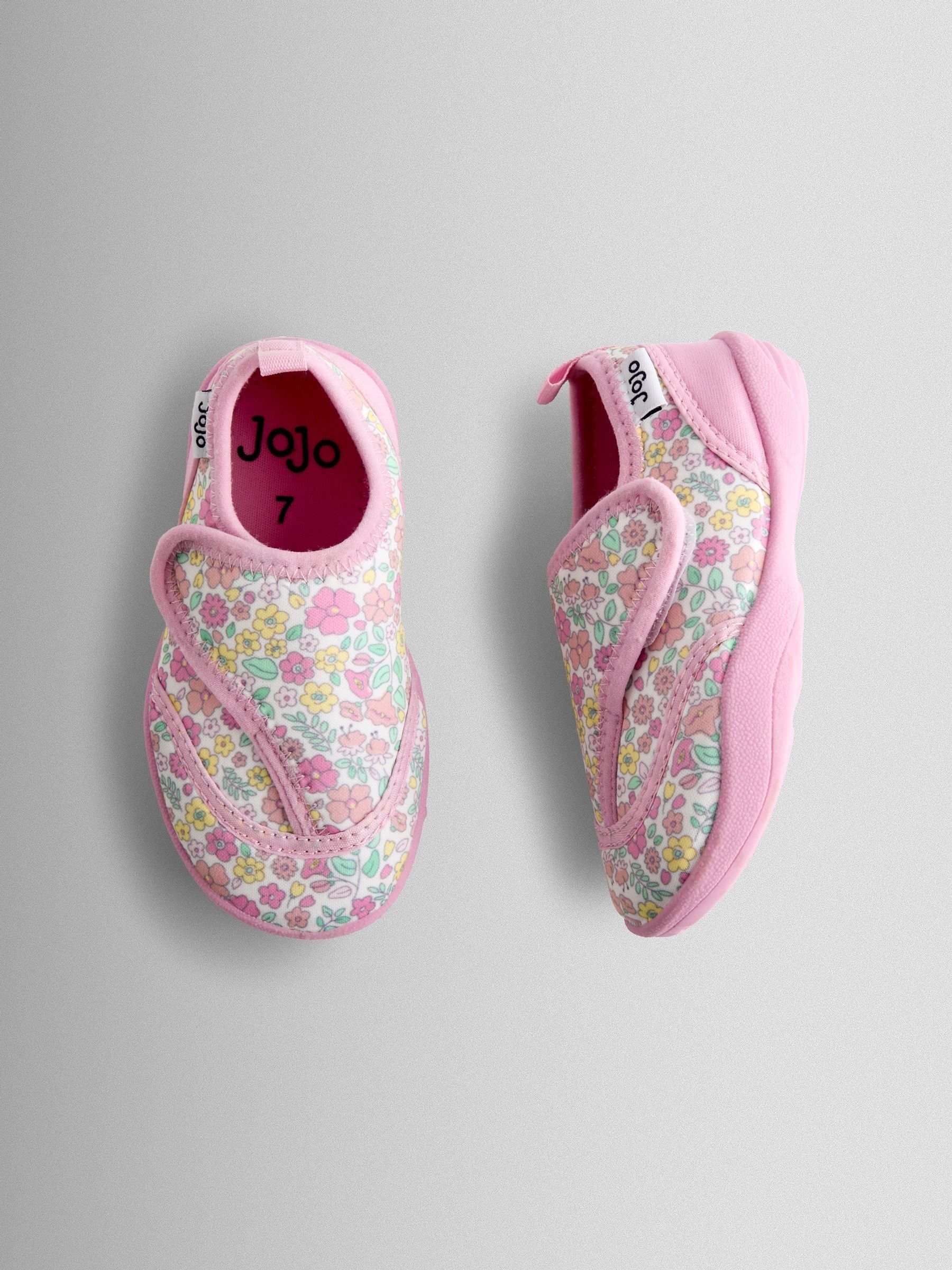 Pink Ditsy Floral Beach And Swim Sandals - Image 3 of 4