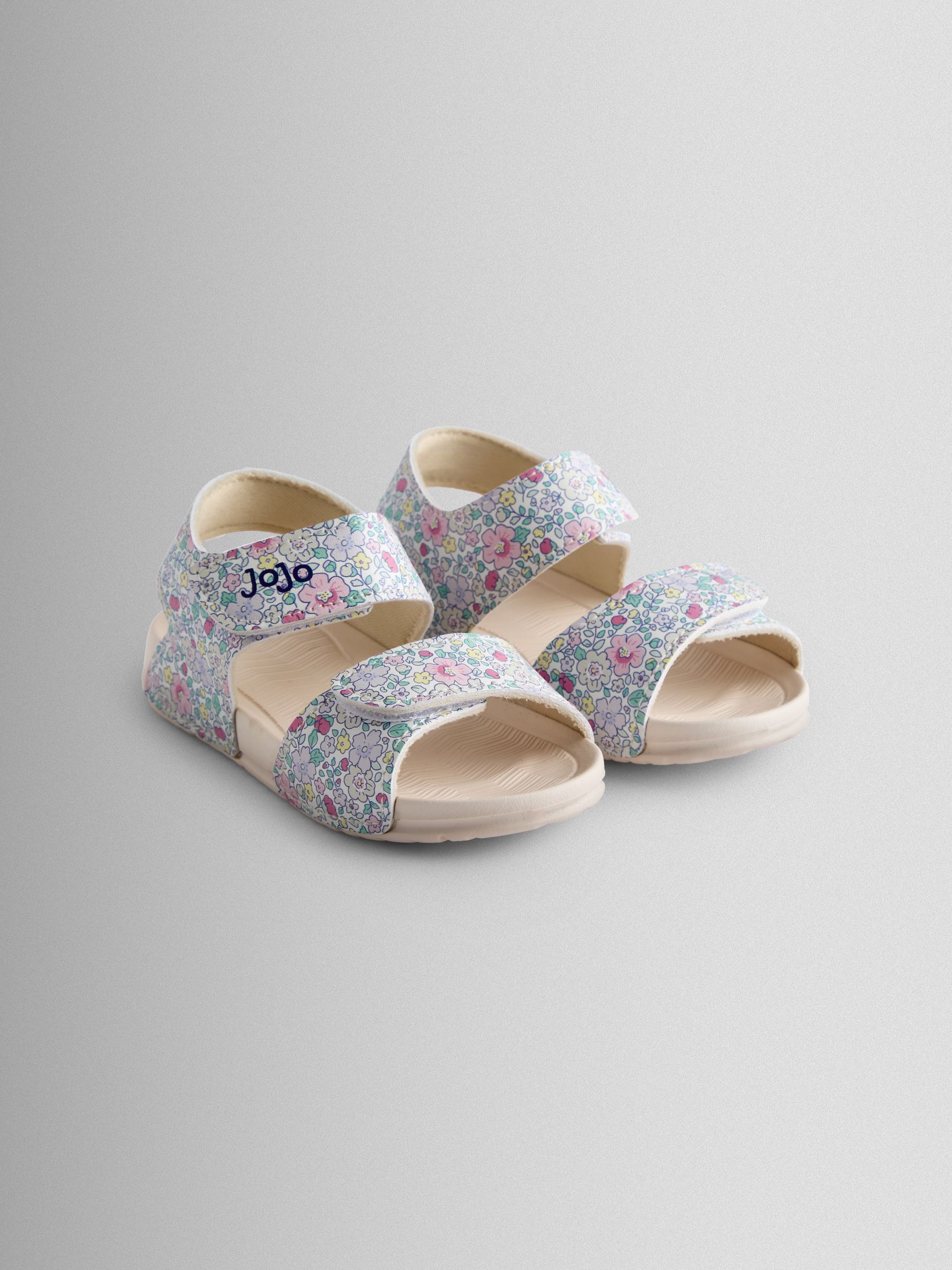 Yellow Floral Summer Sandal - Image 1 of 4