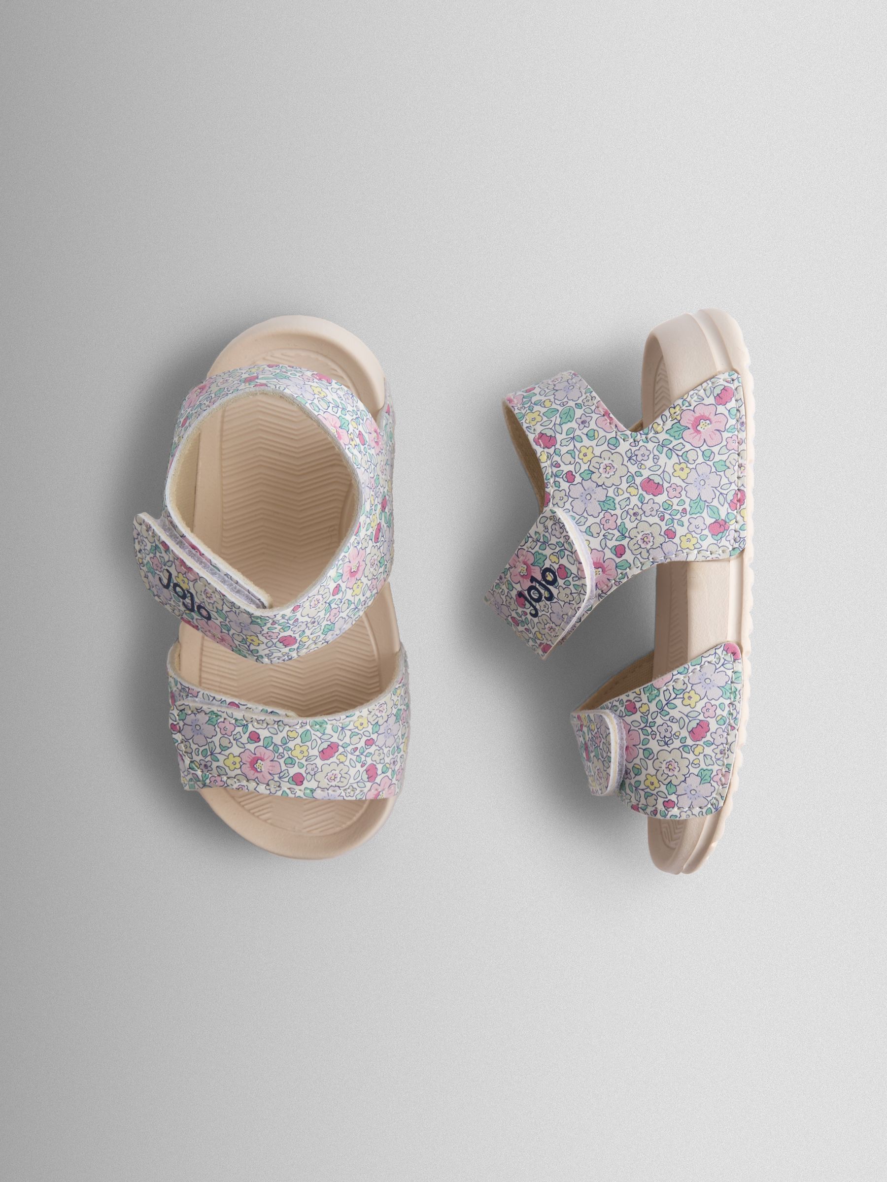 Yellow Floral Summer Sandal - Image 3 of 4