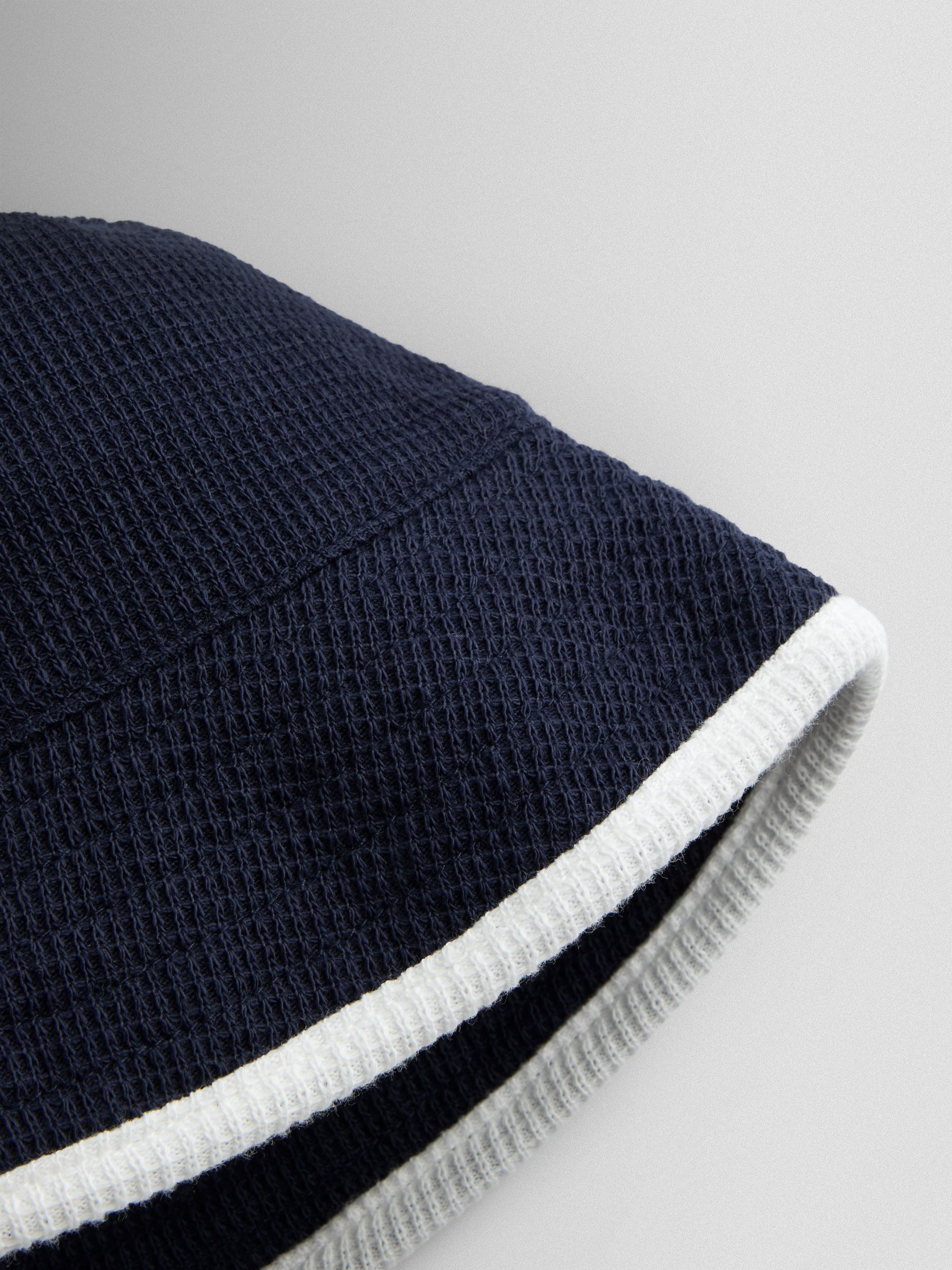 Navy Blue Bucket Hat - Image 4 of 4 Navy Blue Bucket Hat - Image 4 of 4