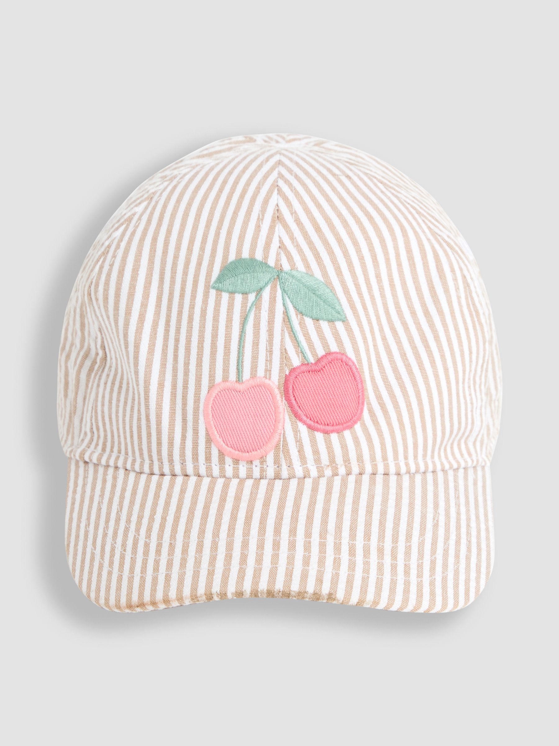 Natural Cherry Embroidered Cap - Image 1 of 3