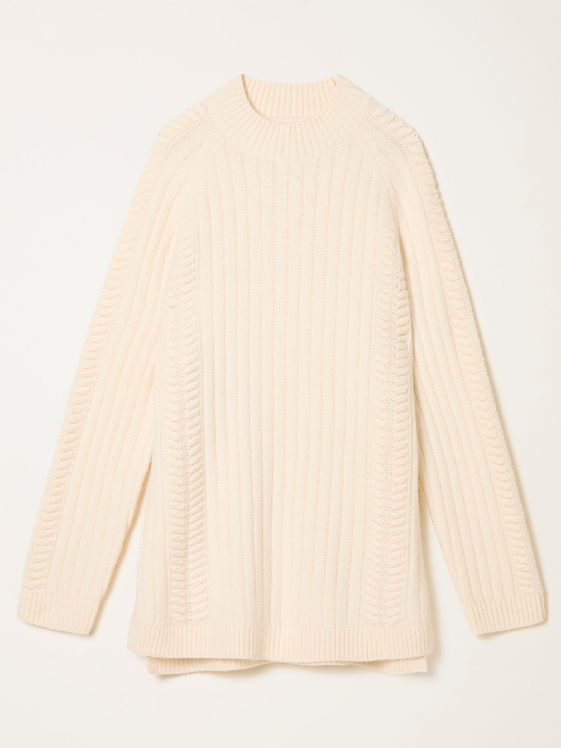Hazel Ivory Longline Knitted Jumper - Image 5 of 5