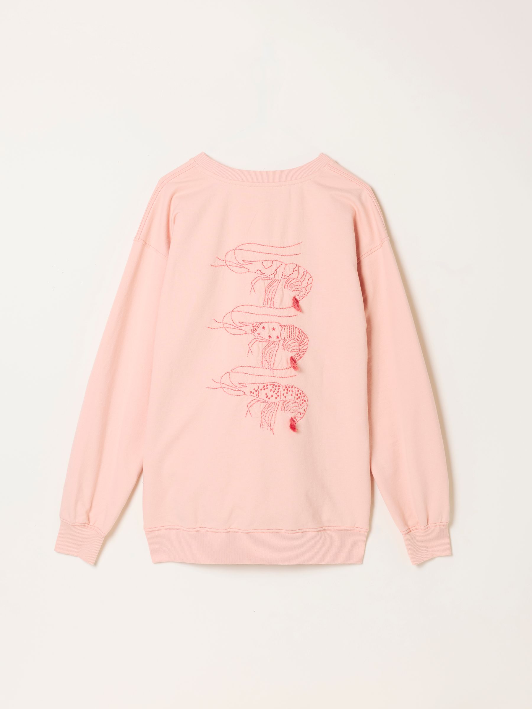 Georgia Coral Pink Sealife Graphic Crew Sweat - Image 7 of 7