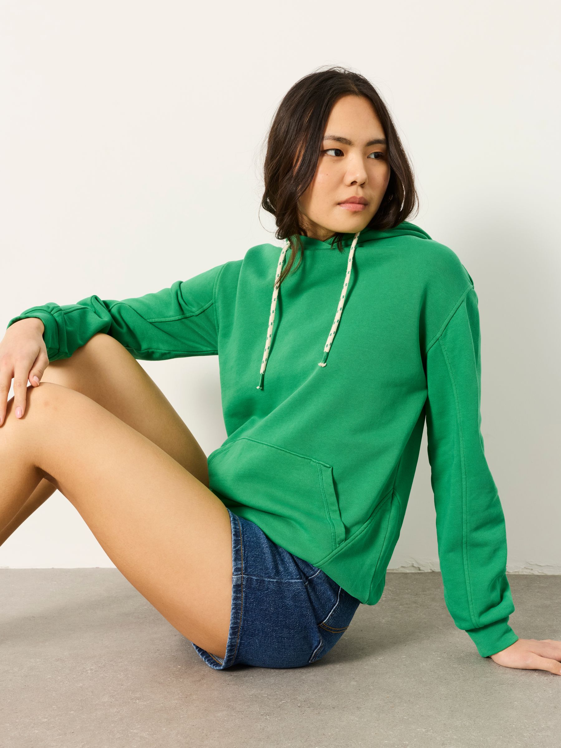 Freya Bright Green Overhead Hoodie - Image 1 of 6