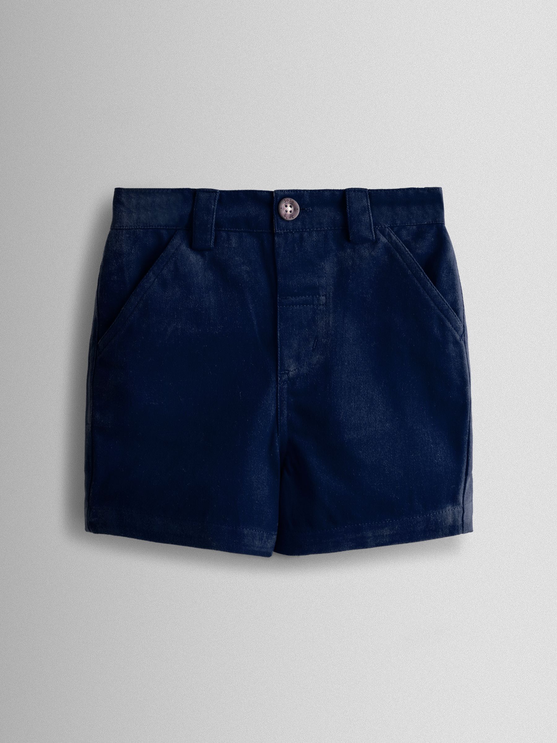 Mid Blue Twill Chino Shorts - Image 1 of 3