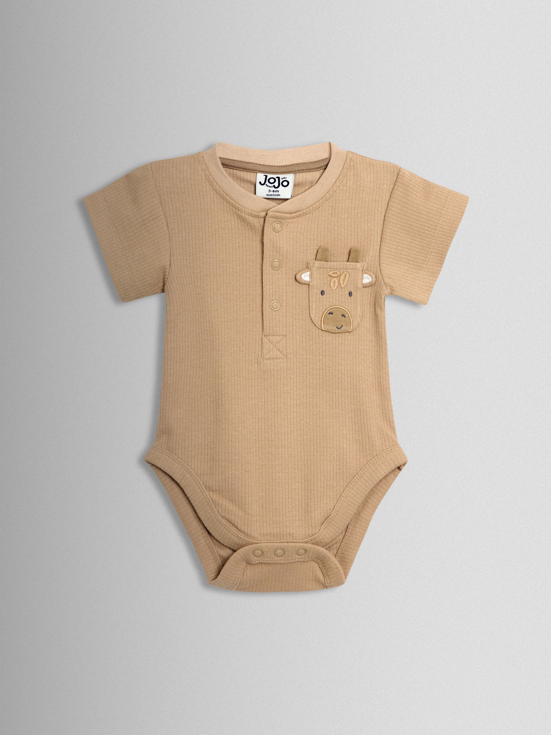Natural 2-Pack Short Sleeve Bodysuits - Image 4 of 7