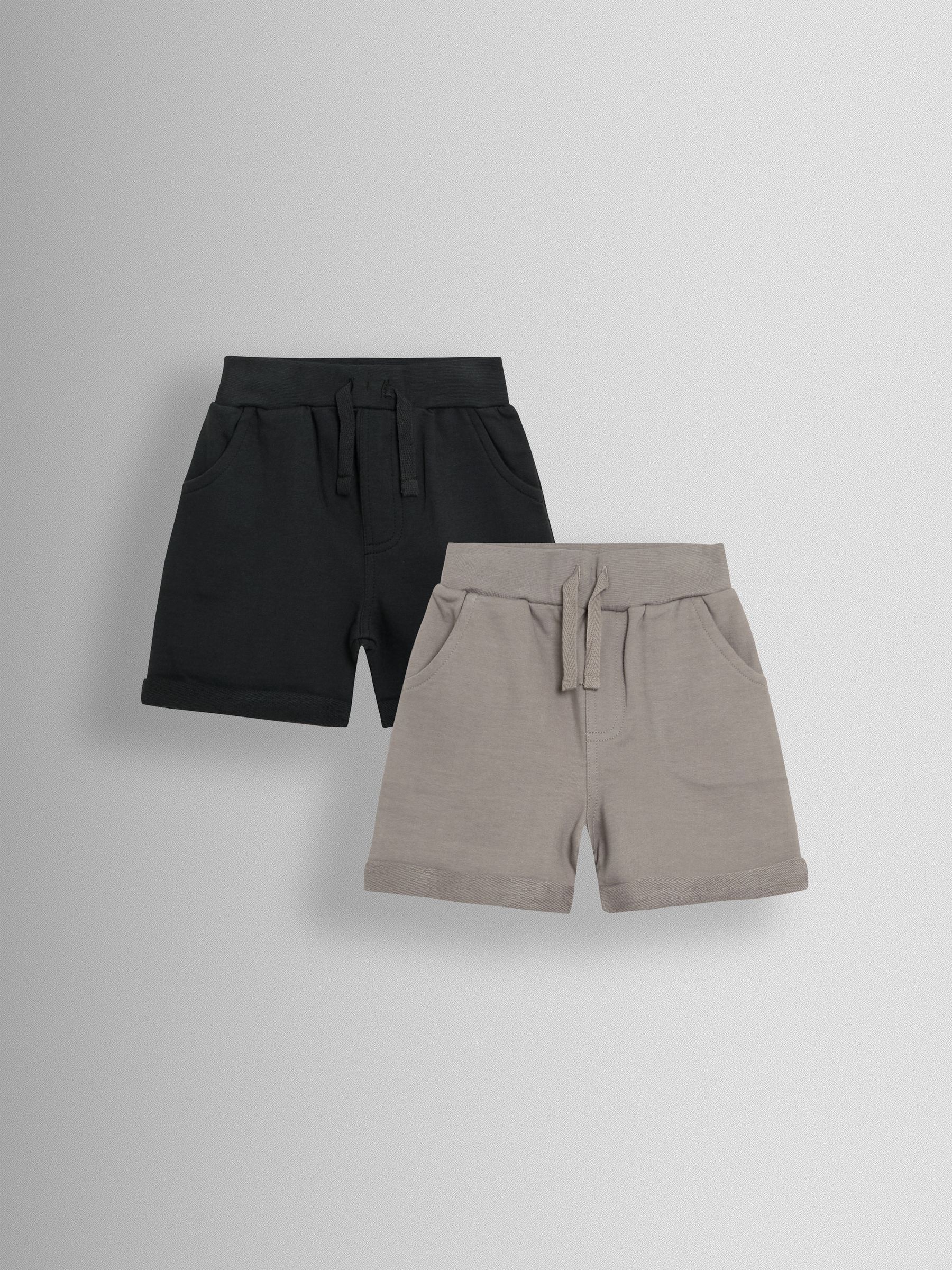 Grey 2-Pack Jogger Shorts - Image 1 of 5 Grey 2-Pack Jogger Shorts - Image 1 of 5