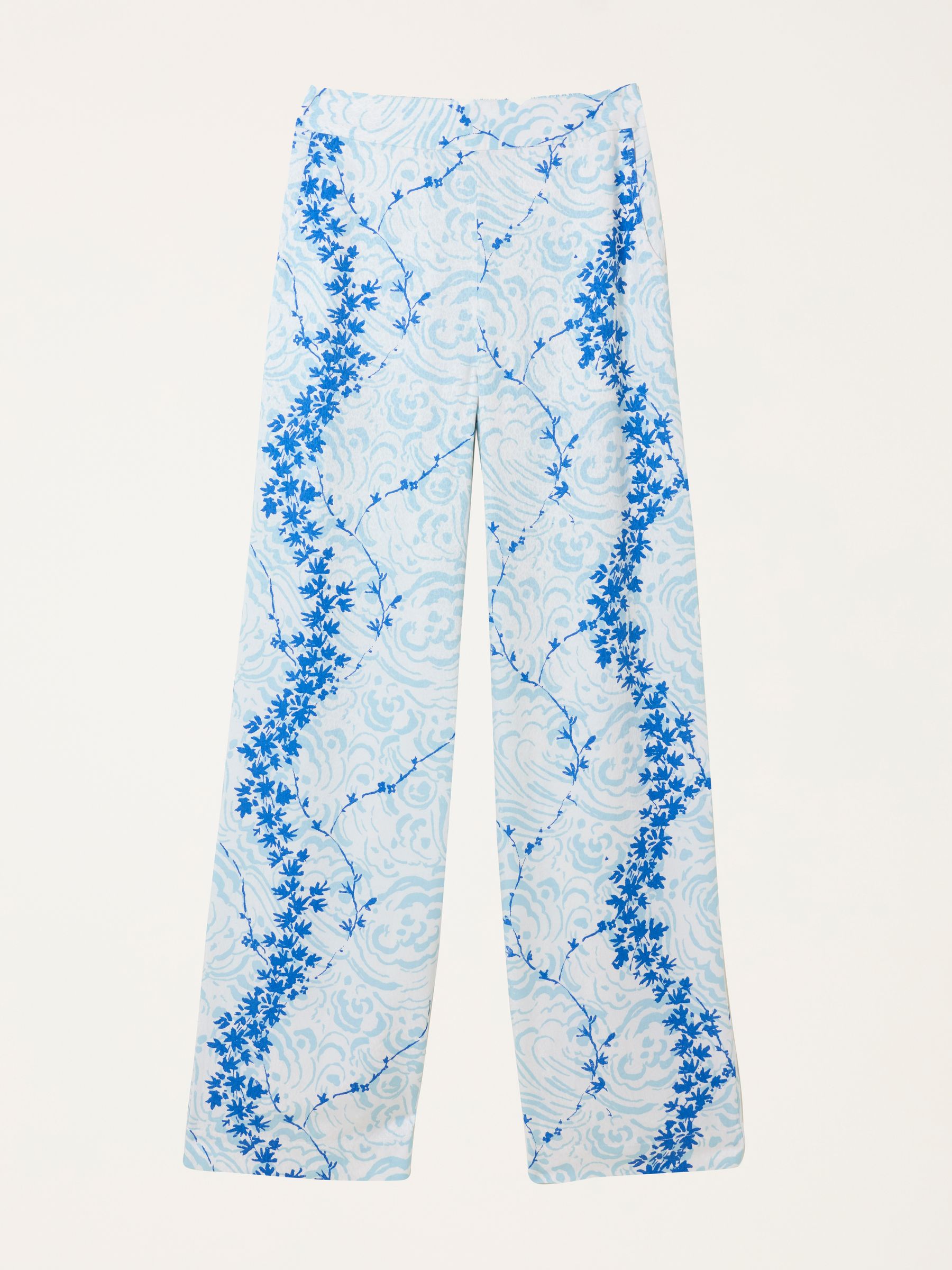 V&A | FatFace Ivory Archive Petals Jolene Wide Leg Trouser - Image 7 of 7