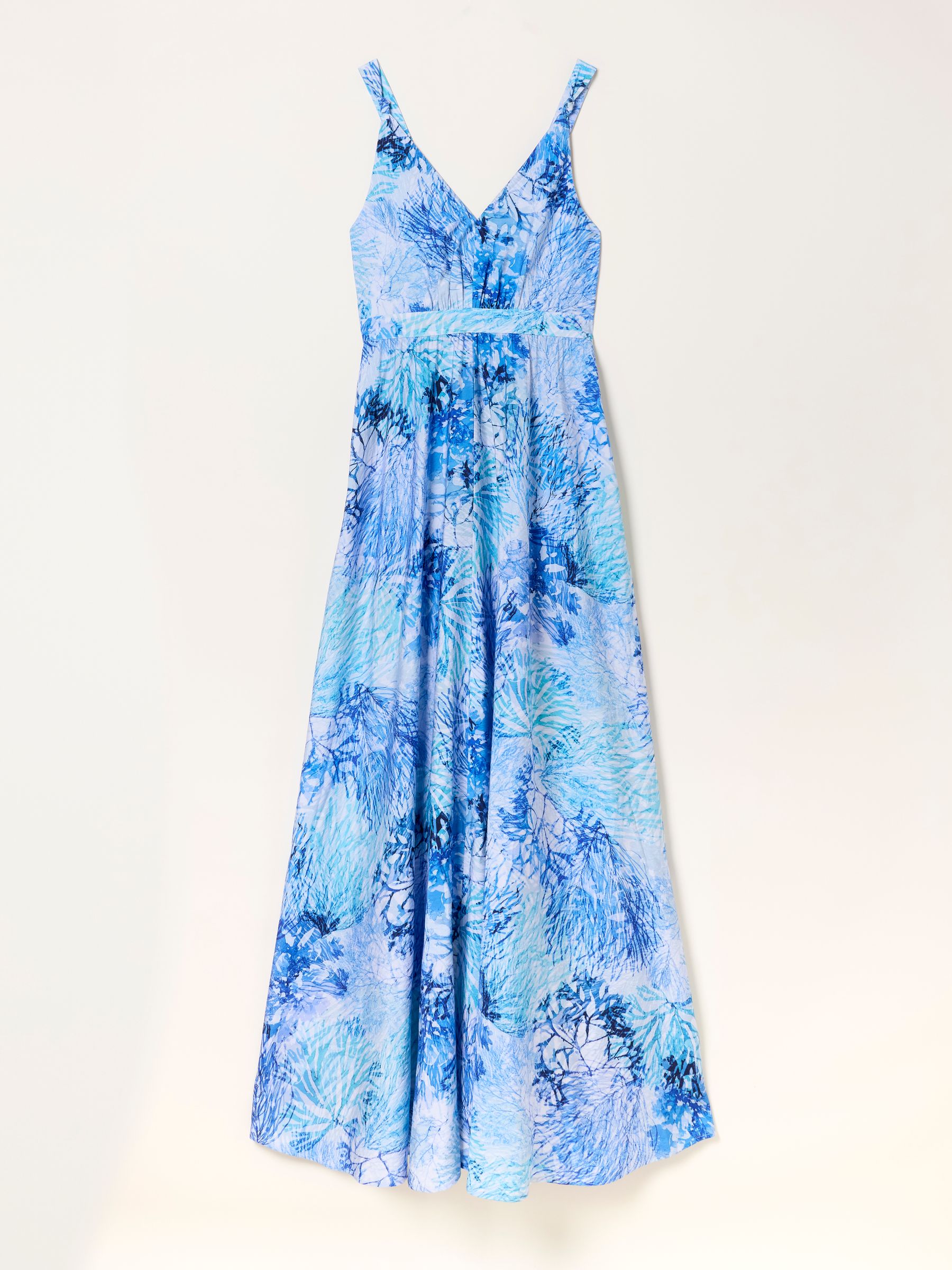 V&A | FatFace Blue Seaweed Cabinet Regular Parachute Dress - Image 7 of 7