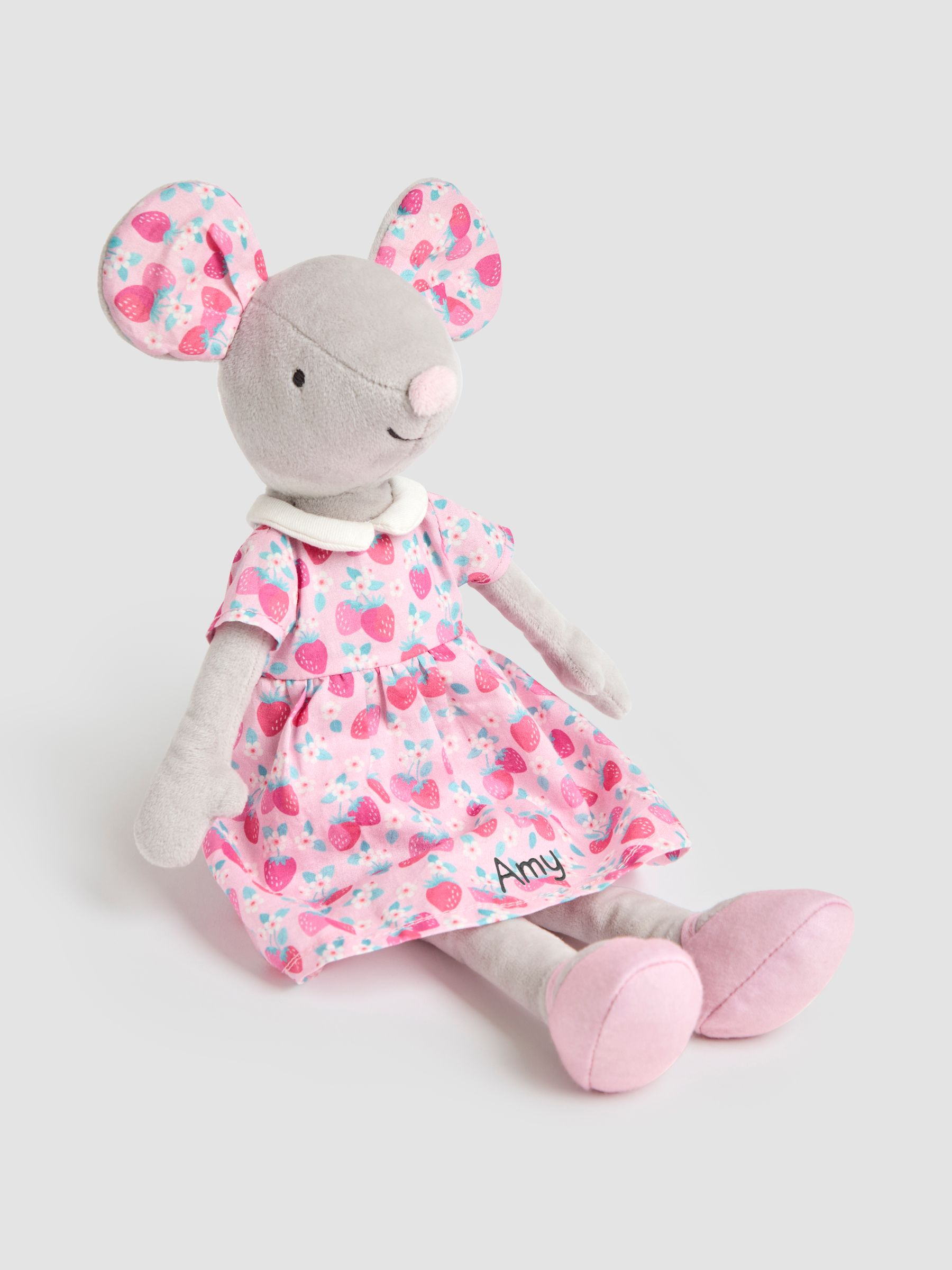 Pink Personalised Mia the Mouse - Image 1 of 3
