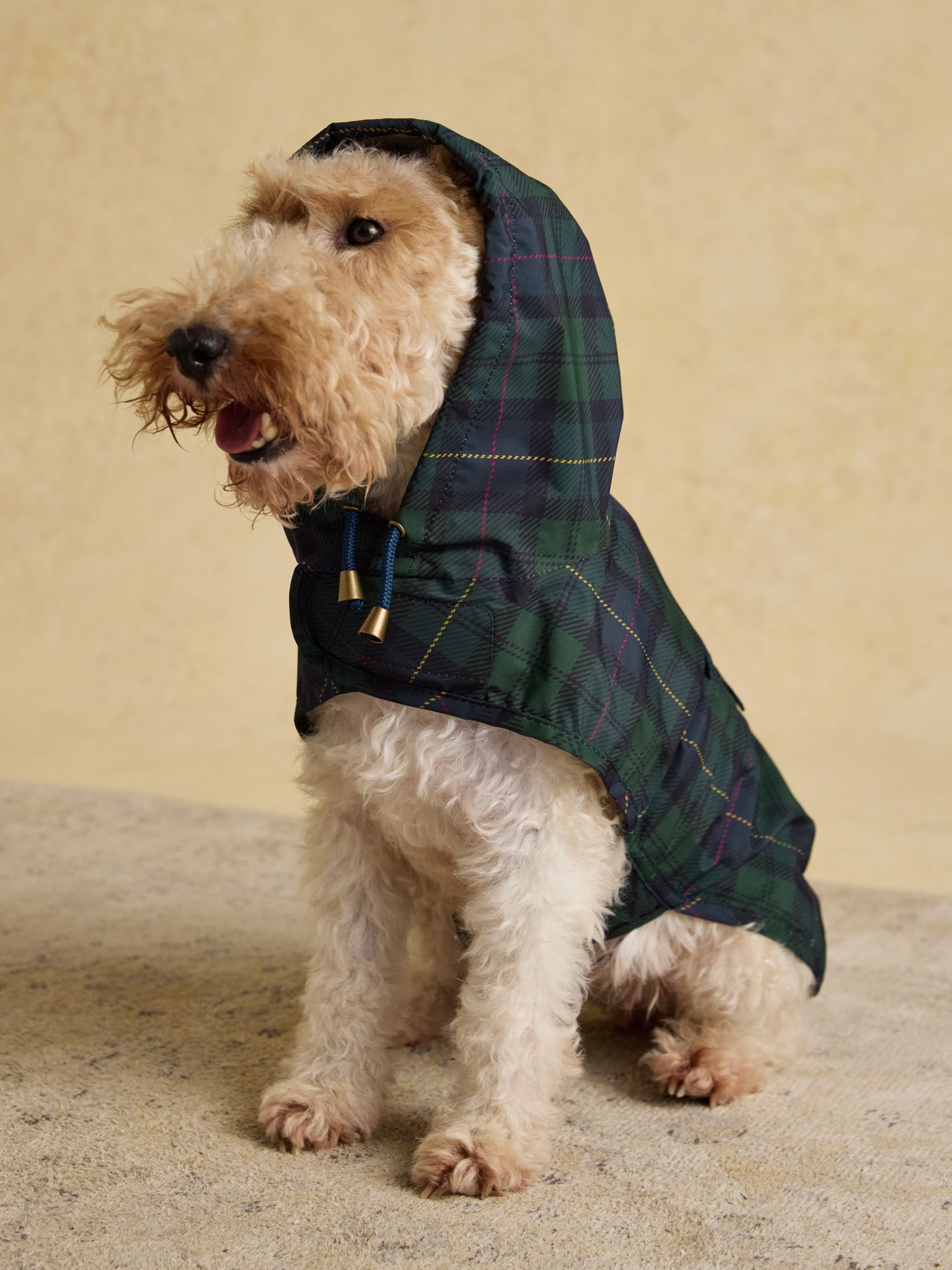 Blackwatch Check Packaway Dog Coat - Image 1 of 10