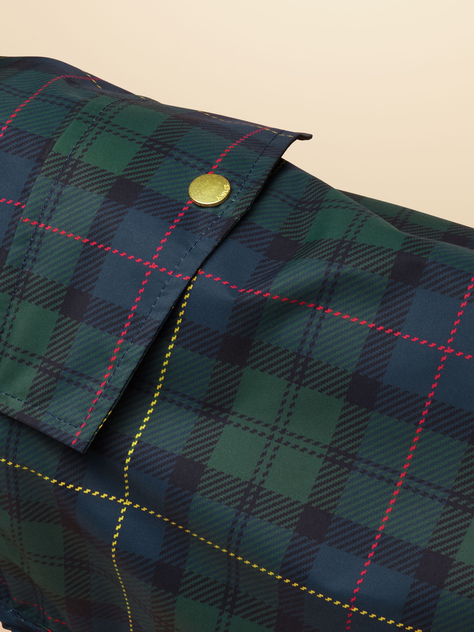 Blackwatch Check Packaway Dog Coat - Image 11 of 11 Blackwatch Check Packaway Dog Coat - Image 11 of 11