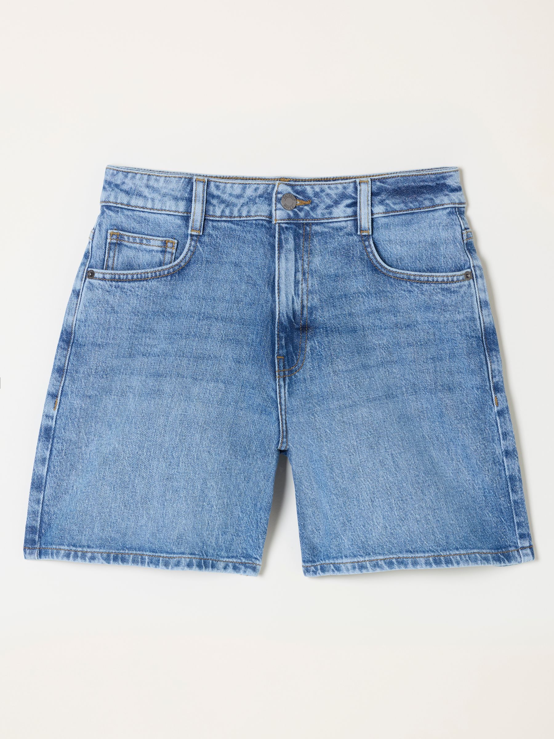 Elsham Light Wash Denim Shorts - Image 6 of 6