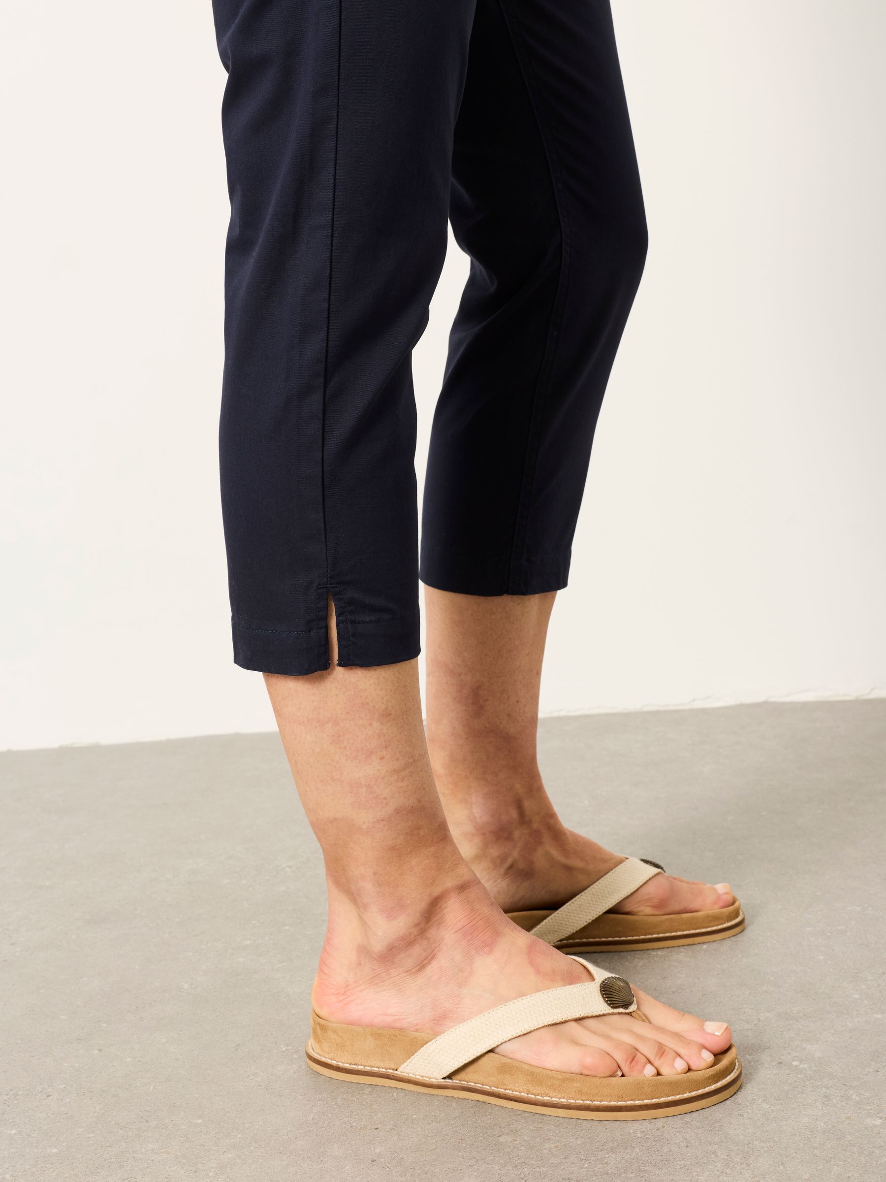 Farnham Navy Crop Chino - Image 6 of 7
