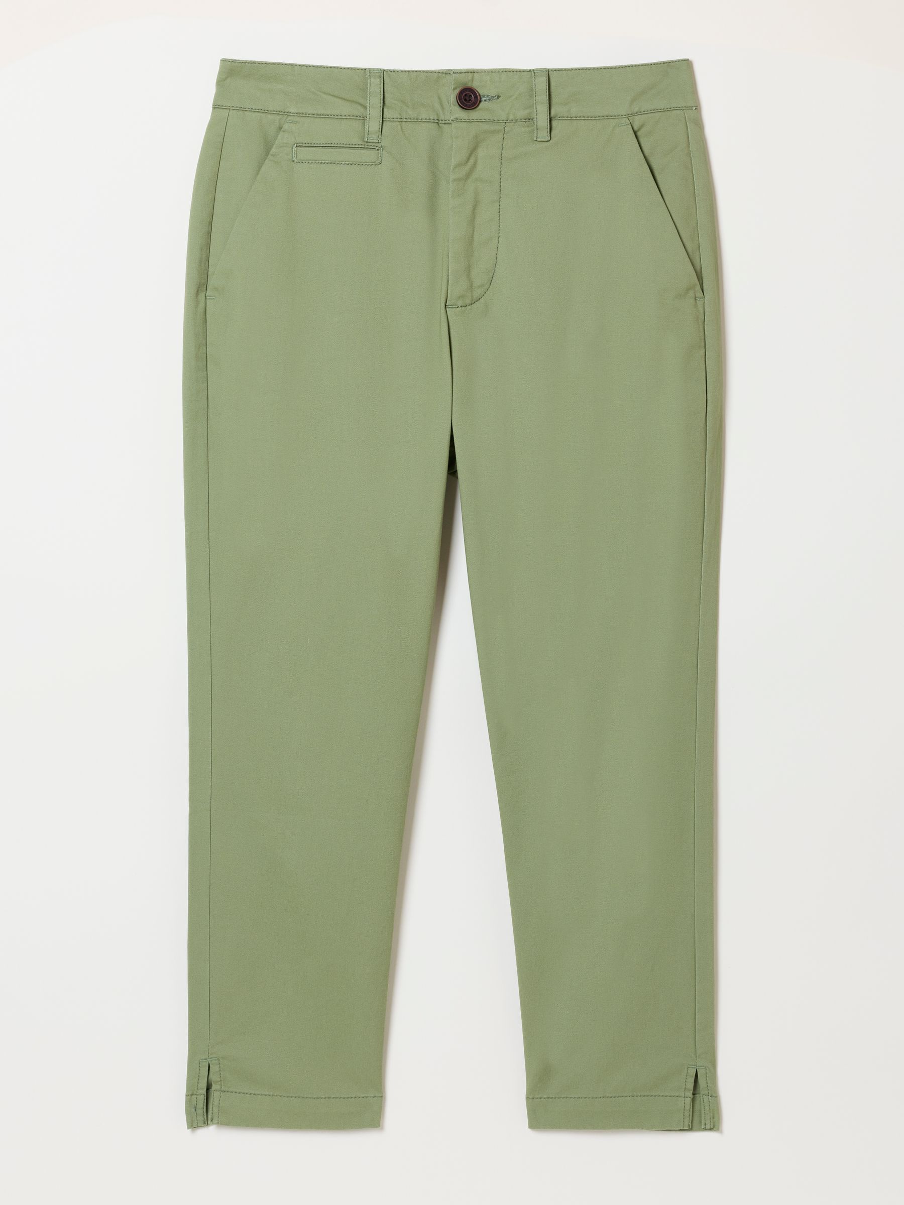 Green Farnham Green Crop Chinos - Image 6 of 6