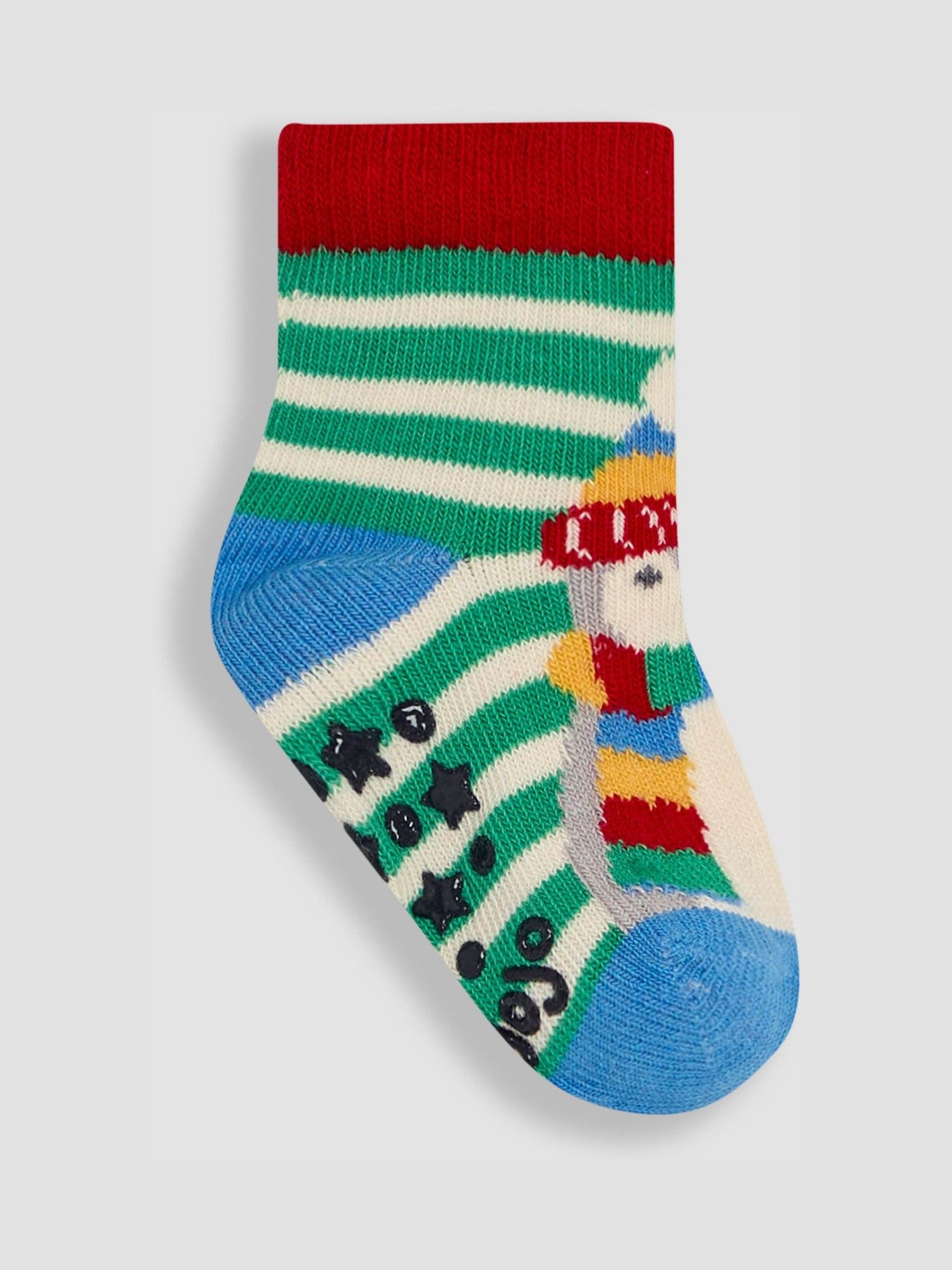 Multi Penguin Socks 3 Pack - Image 4 of 5