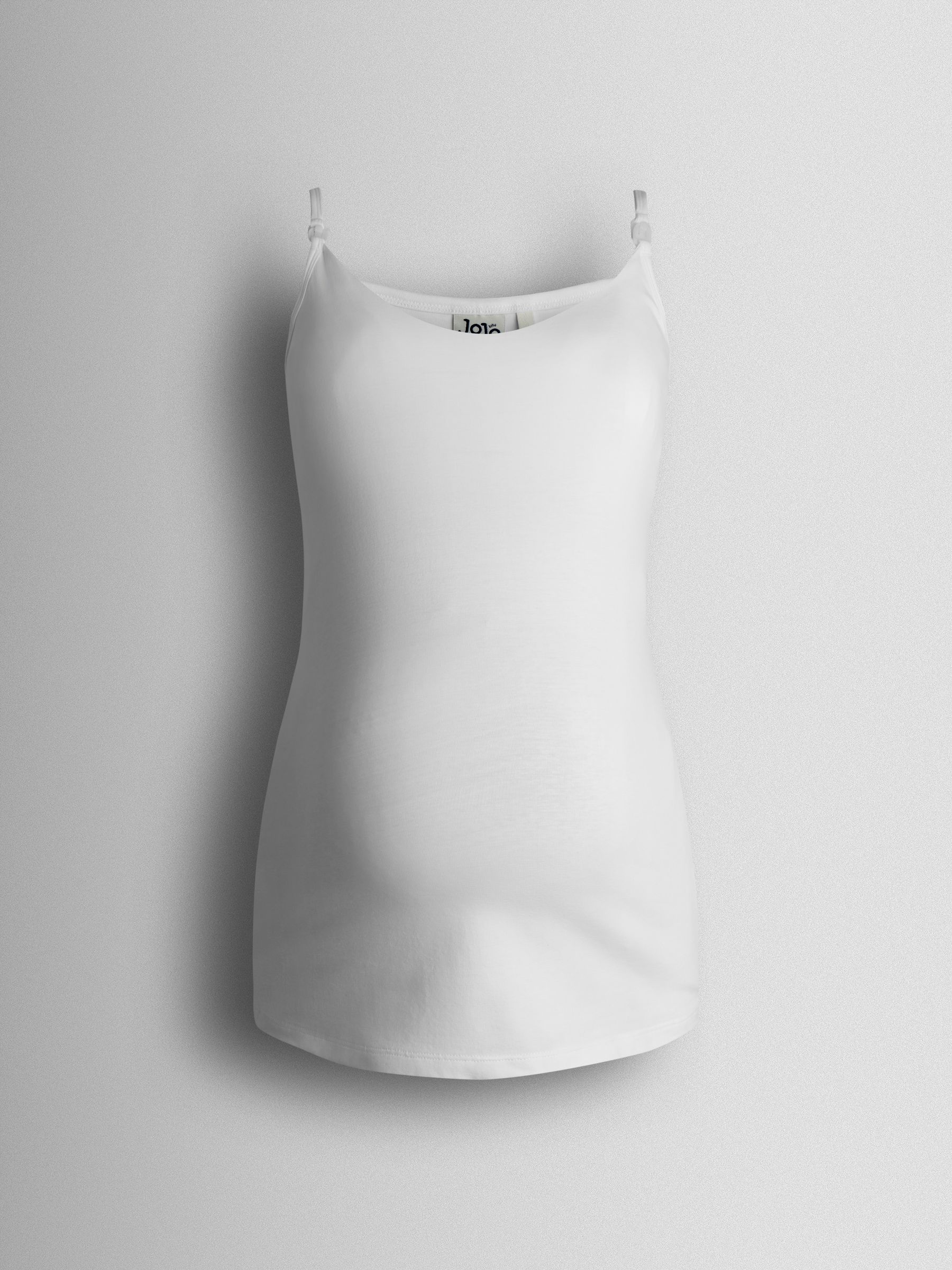 Pure White 2-Pack Maternity And Nursing Vest Tops - Image 6 of 6 Pure White 2-Pack Maternity And Nursing Vest Tops - Image 6 of 6