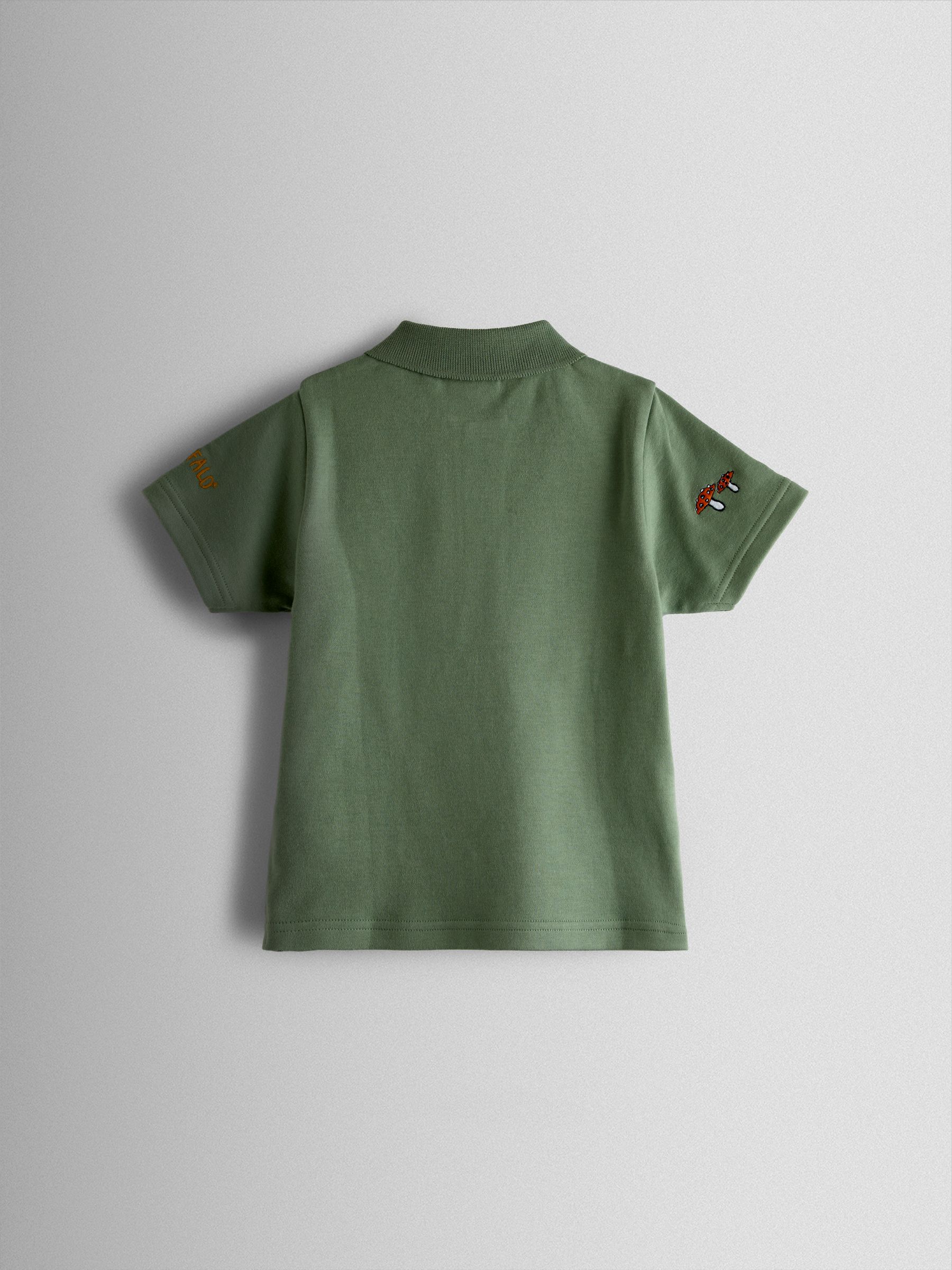 Green The Gruffalo Embroidered Polo Shirt - Image 2 of 3 Green The Gruffalo Embroidered Polo Shirt - Image 2 of 3