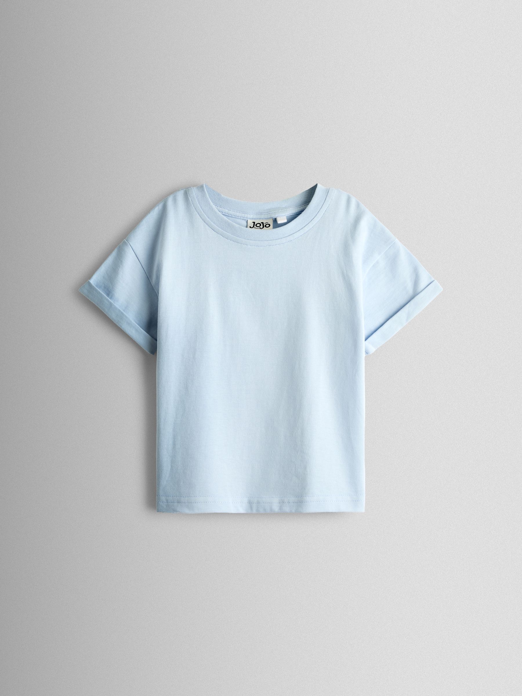 Red 2-Piece Twill Dungaree Set & T-Shirt - Image 4 of 6