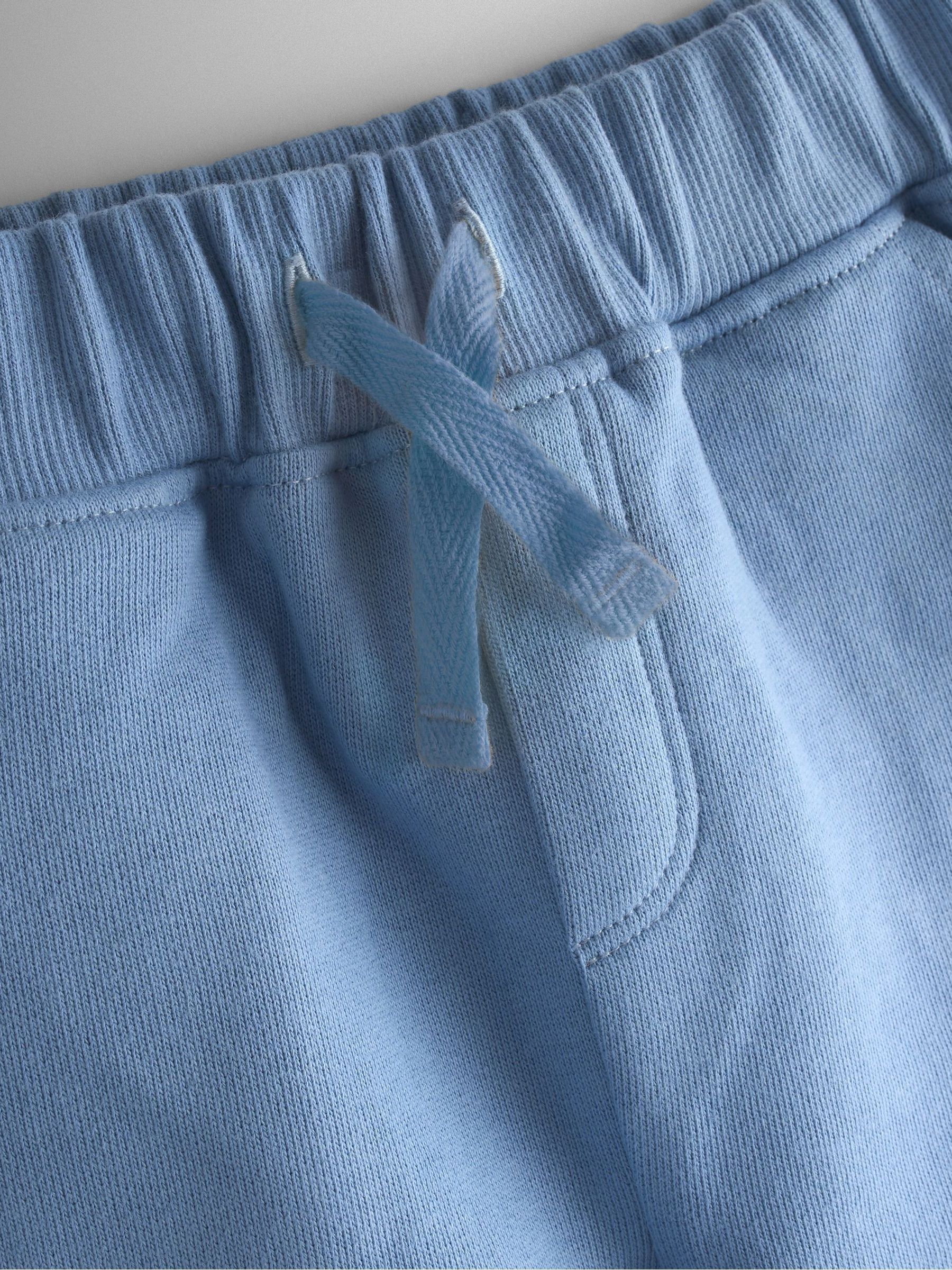 Blue 2-Piece Dino Printed T-Shirt & Shorts Set - Image 6 of 9