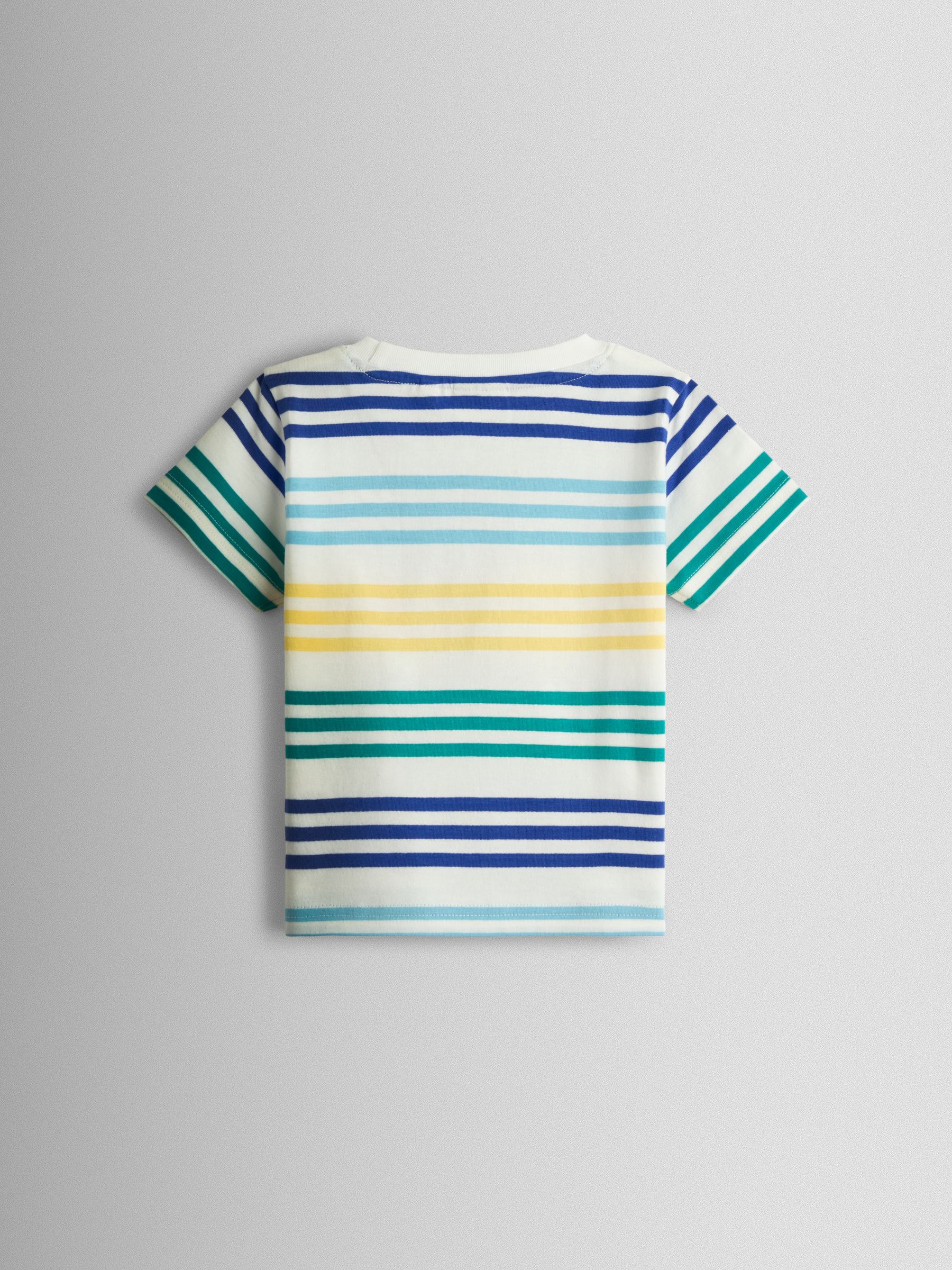 Teal Green Crab 2-Piece Pocket T-Shirt & Shorts Set - Image 3 of 7