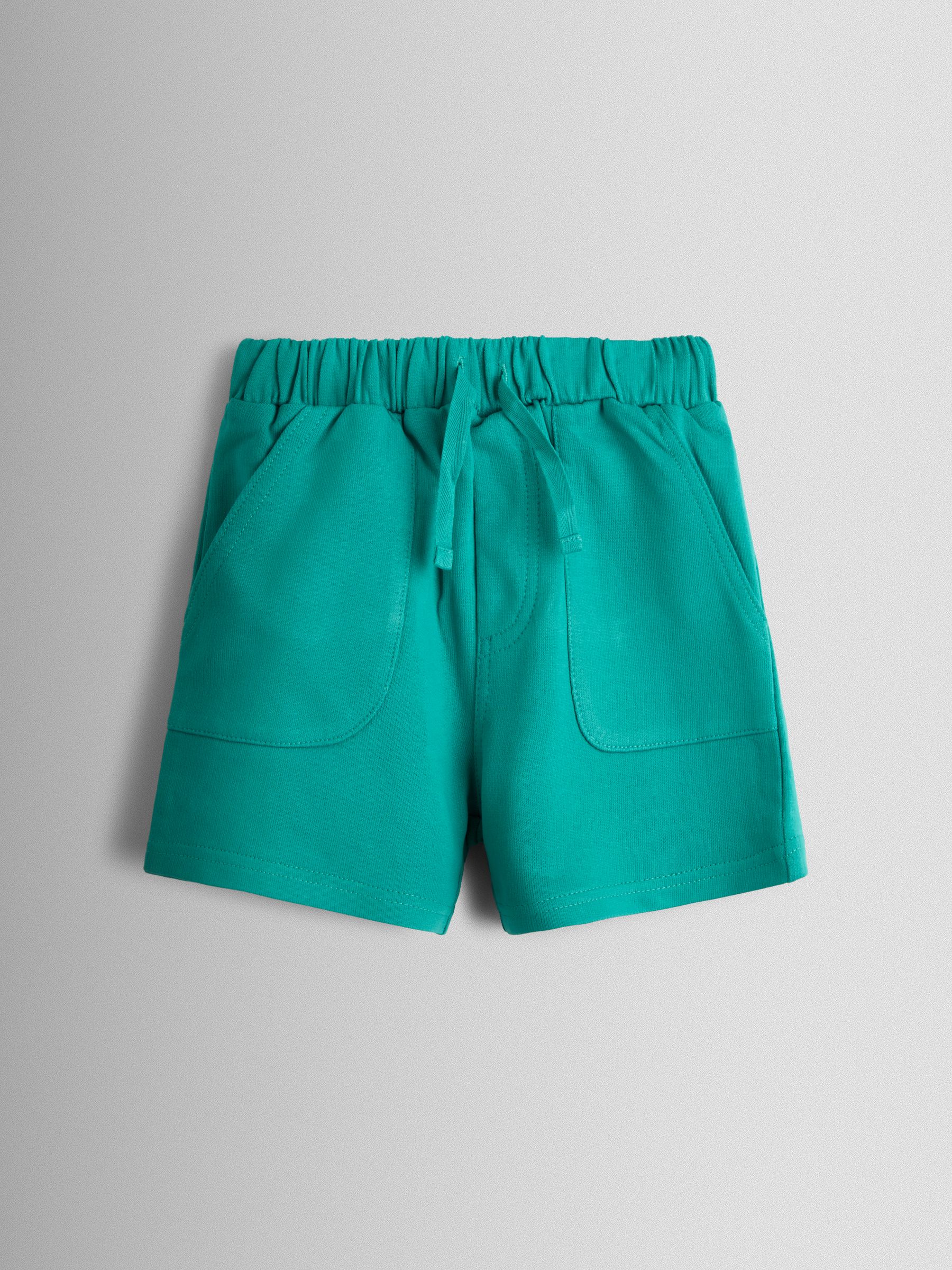 Teal Green Crab 2-Piece Pocket T-Shirt & Shorts Set - Image 4 of 7
