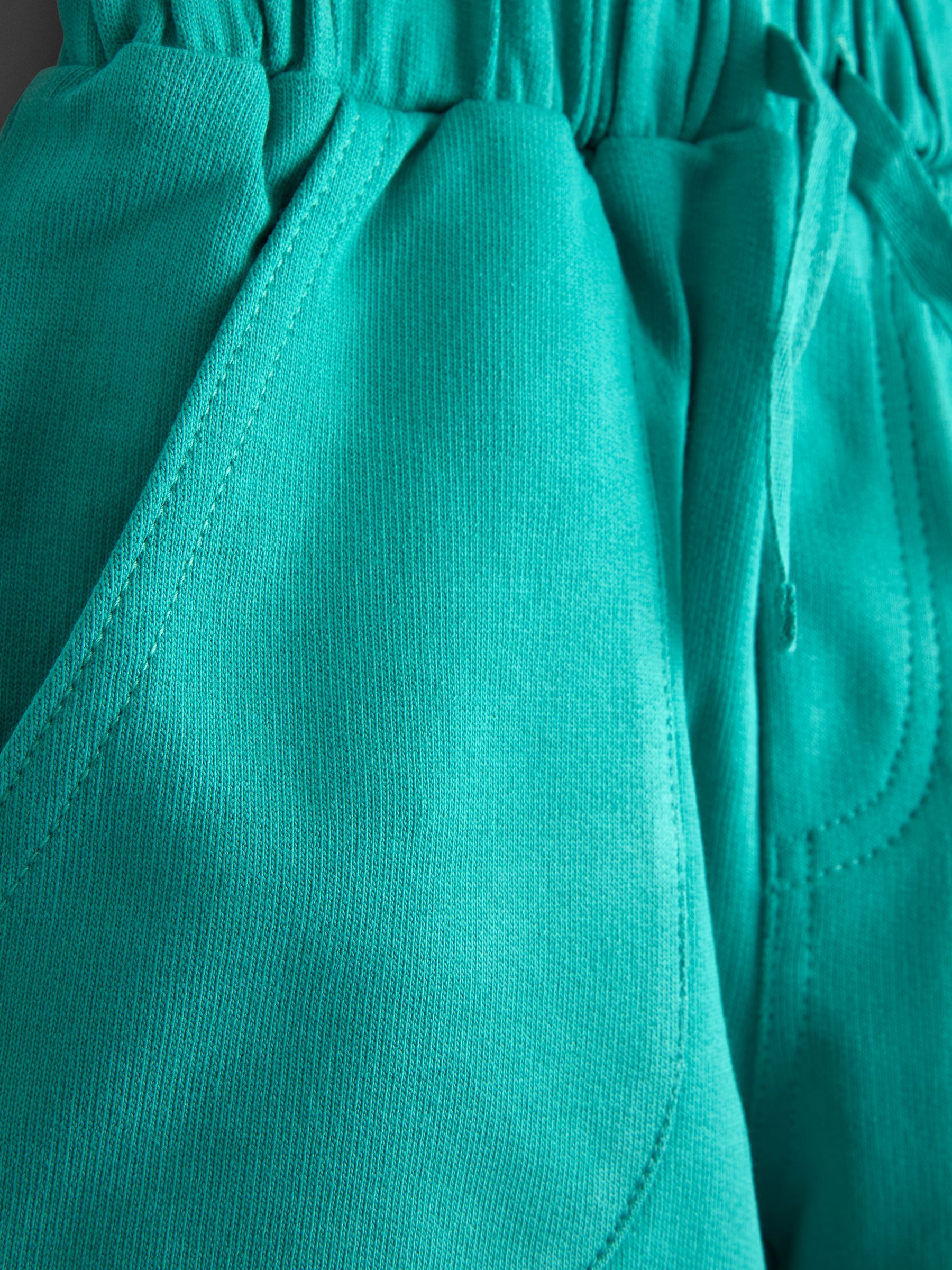 Teal Green Crab 2-Piece Pocket T-Shirt & Shorts Set - Image 8 of 8