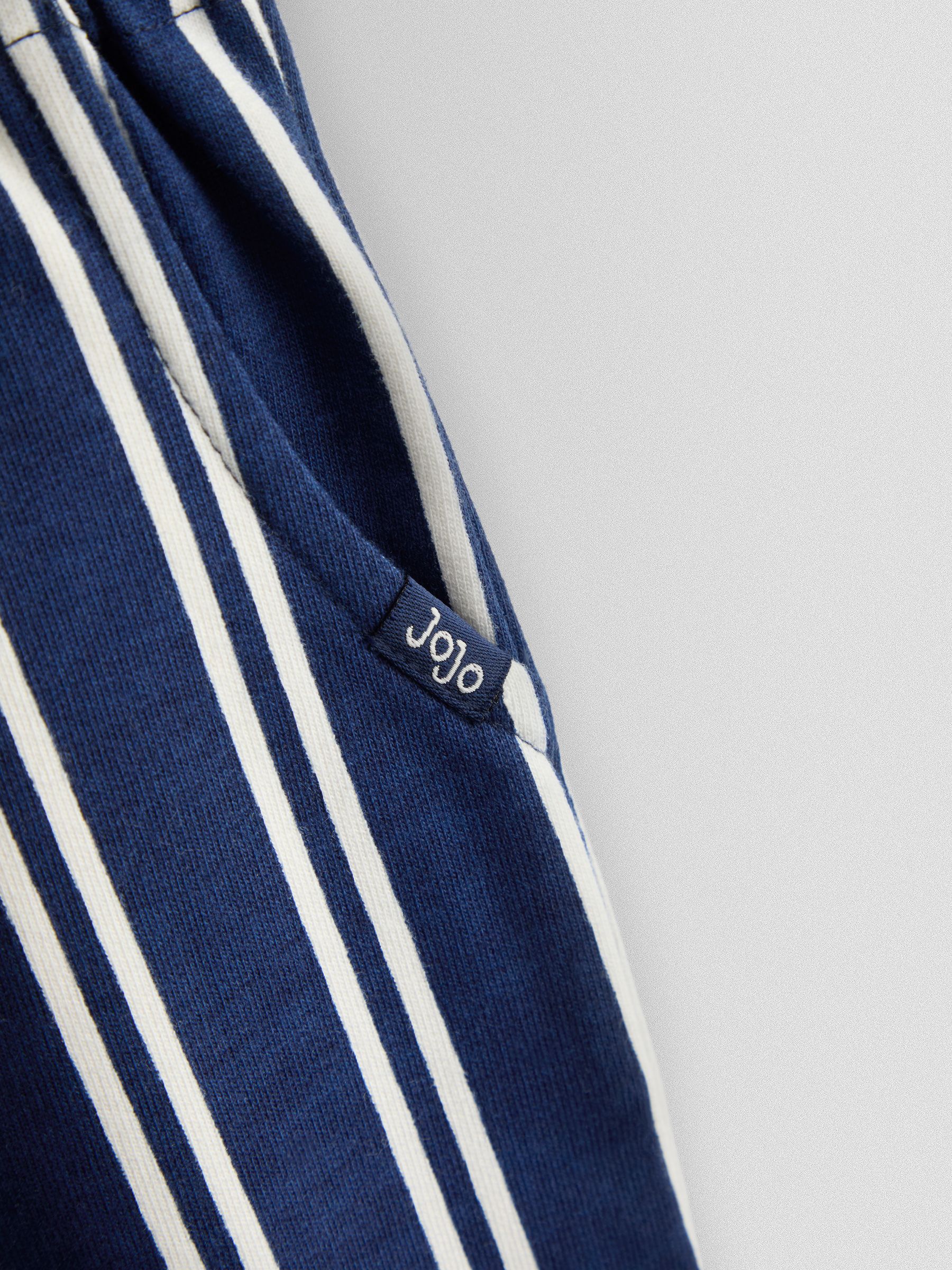 Navy Boat 2-Piece T-Shirt & Stripe Trouser Set - Image 7 of 7