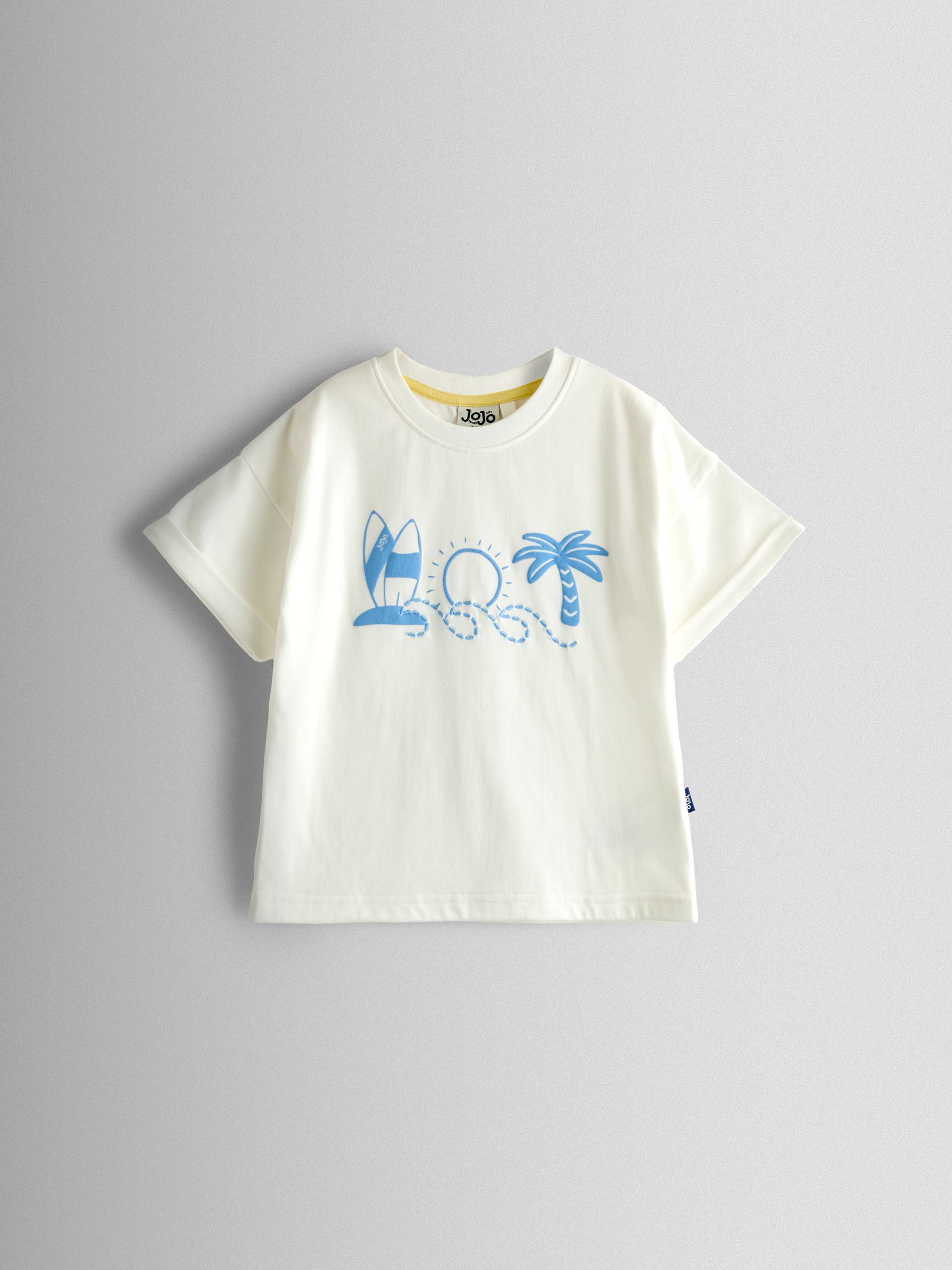 Blue Printed T-Shirt & Shorts Set - Image 2 of 7 Blue Printed T-Shirt & Shorts Set - Image 2 of 7