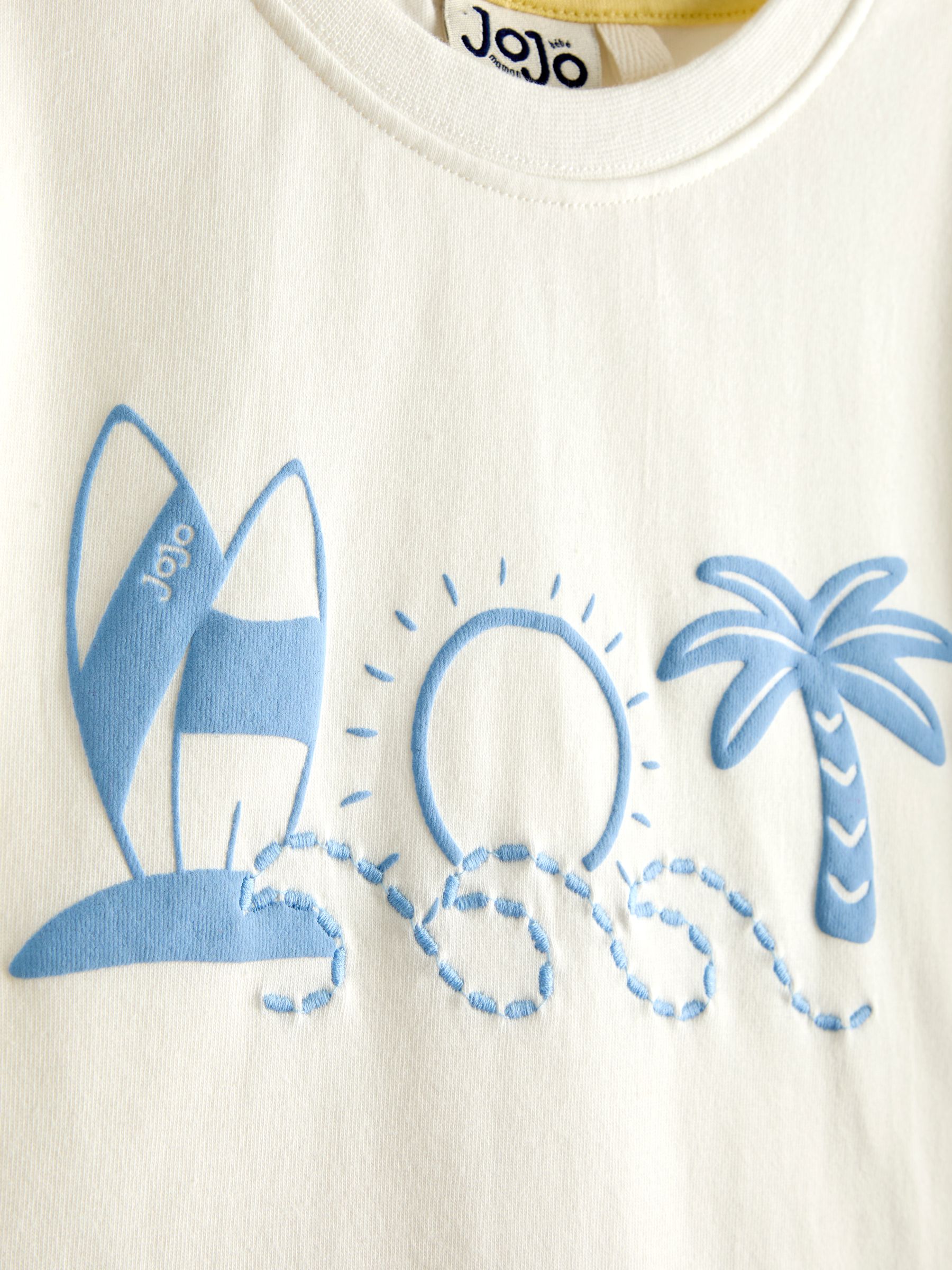 Blue Printed T-Shirt & Shorts Set - Image 6 of 7