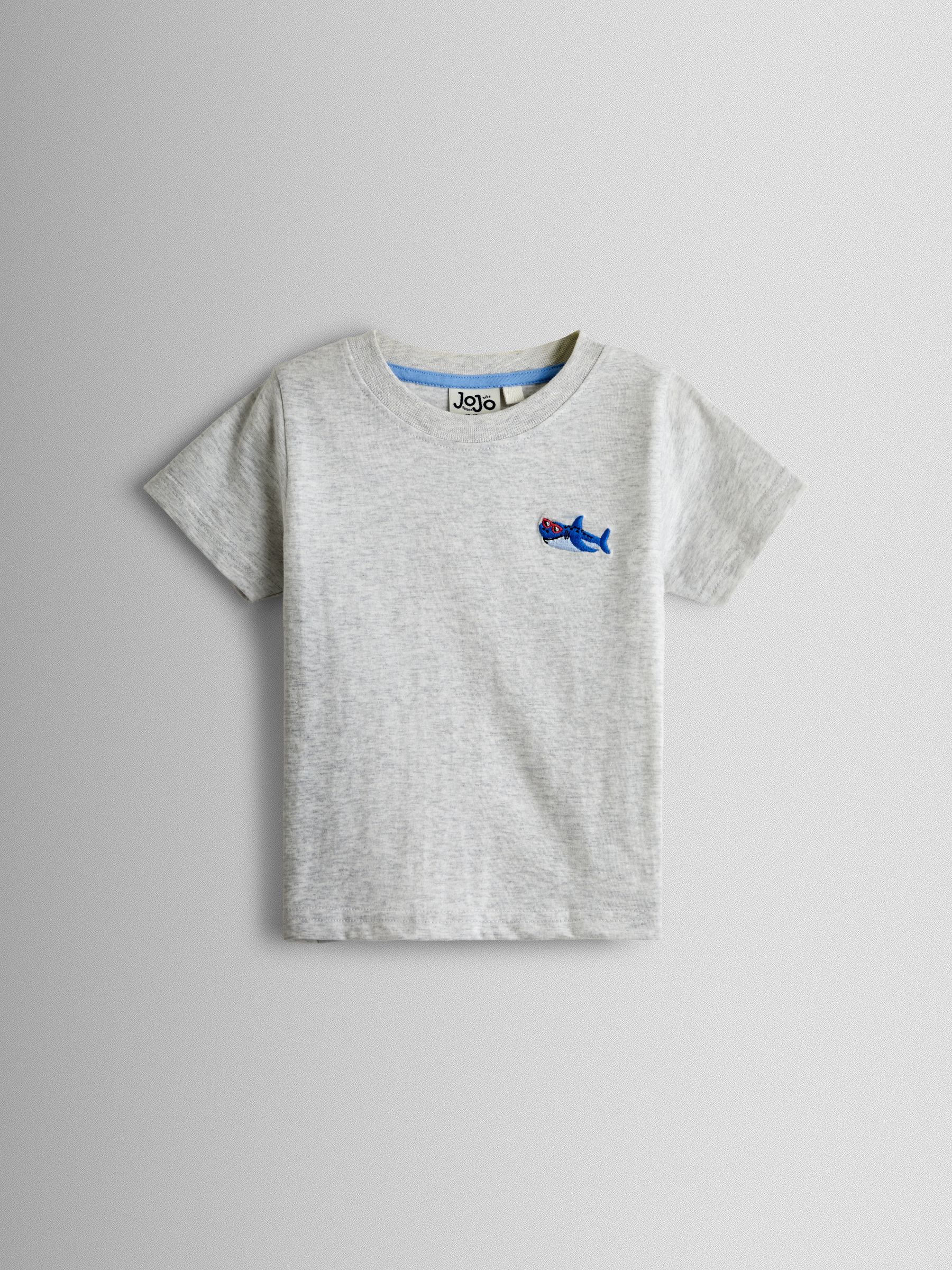 Light Blue Shark 2-Piece T-Shirt & Shorts Set - Image 2 of 7