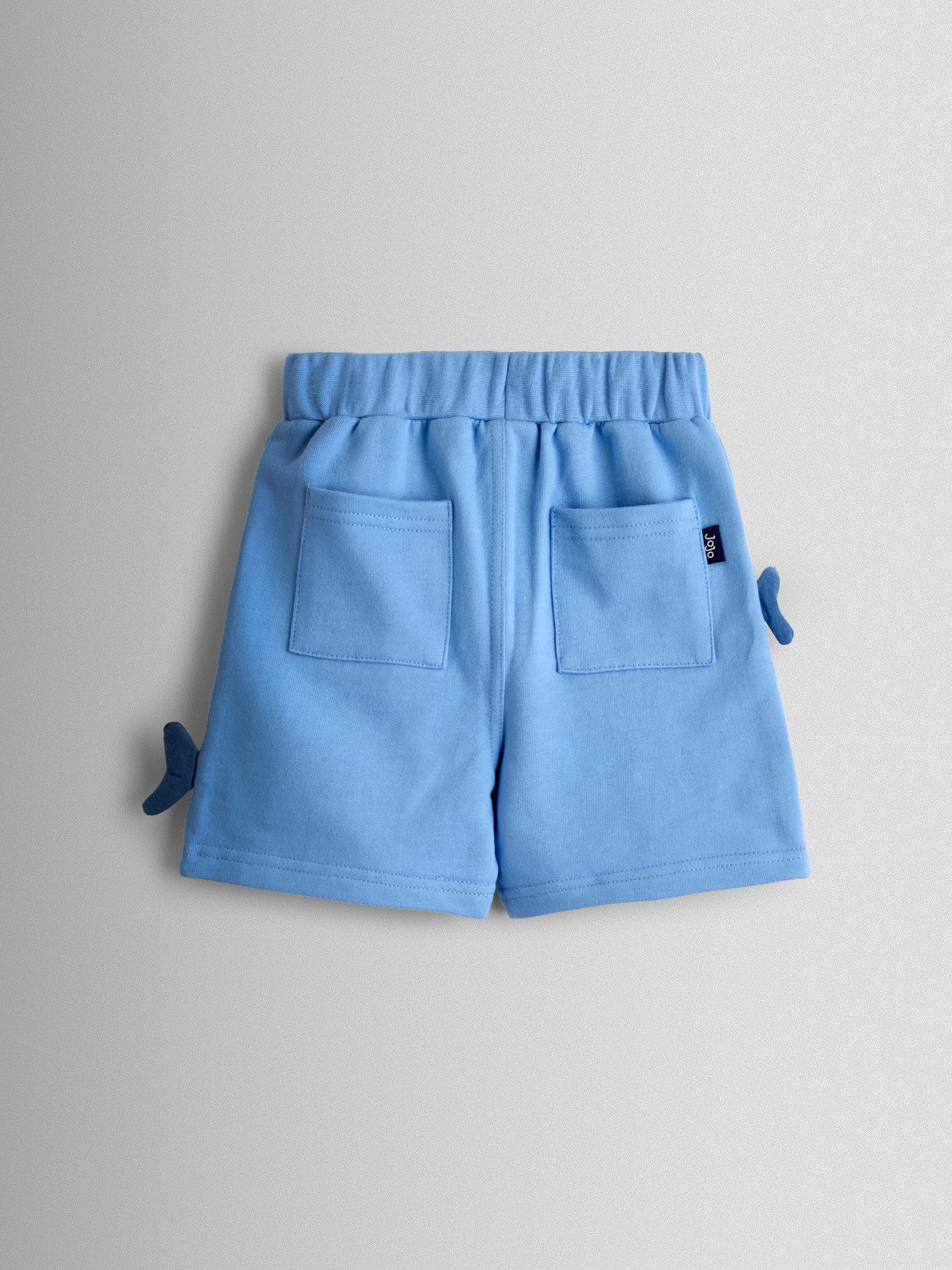 Light Blue Shark 2-Piece T-Shirt & Shorts Set - Image 5 of 7