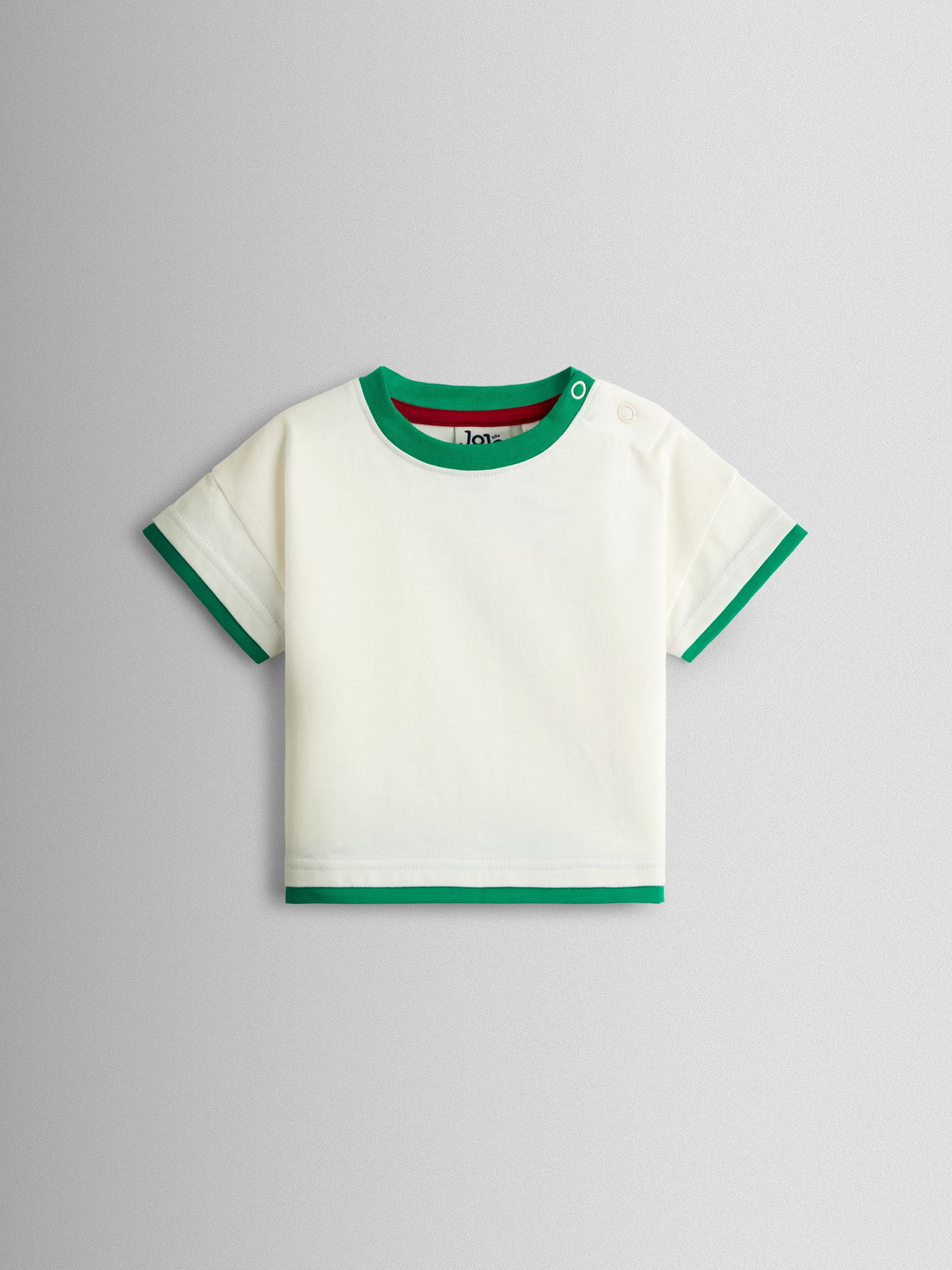 Red 2-Piece Stripe Dungarees & T-Shirt Set - Image 4 of 7