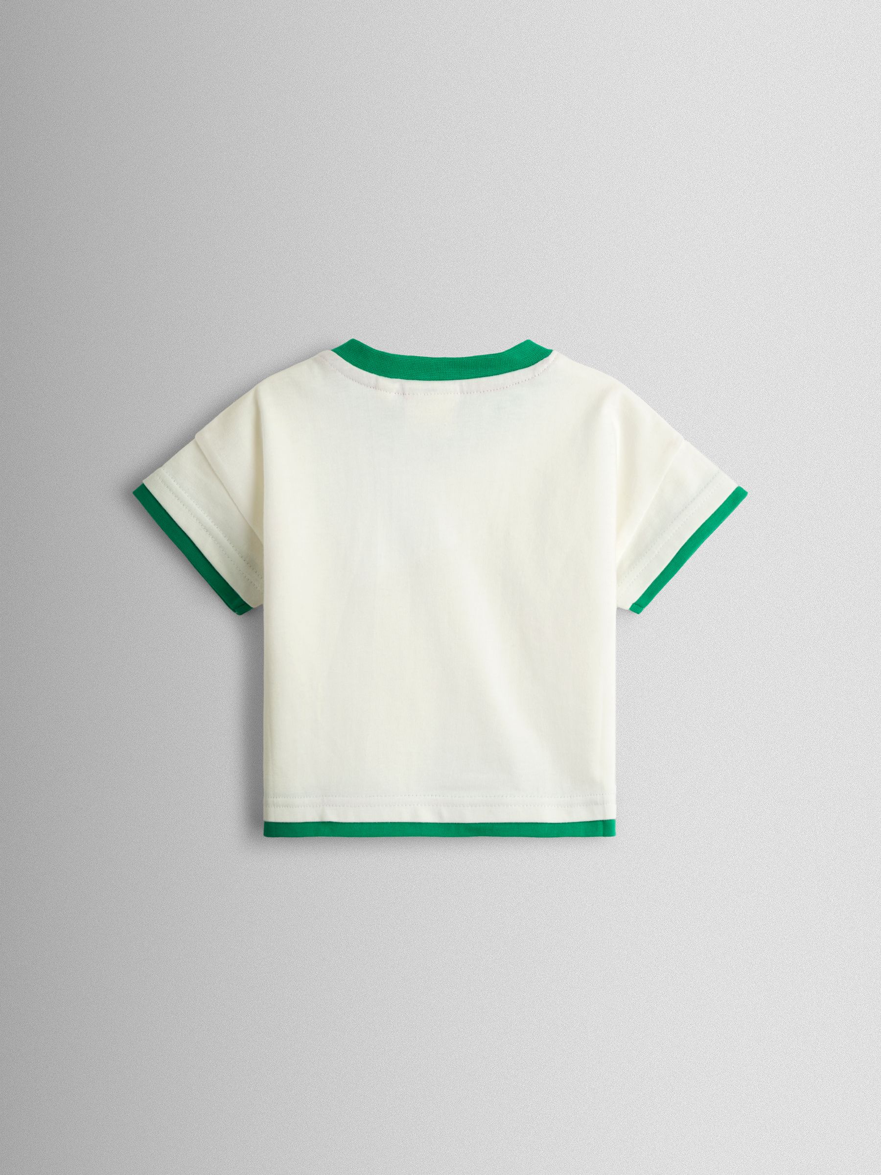 Red 2-Piece Stripe Dungarees & T-Shirt Set - Image 5 of 7