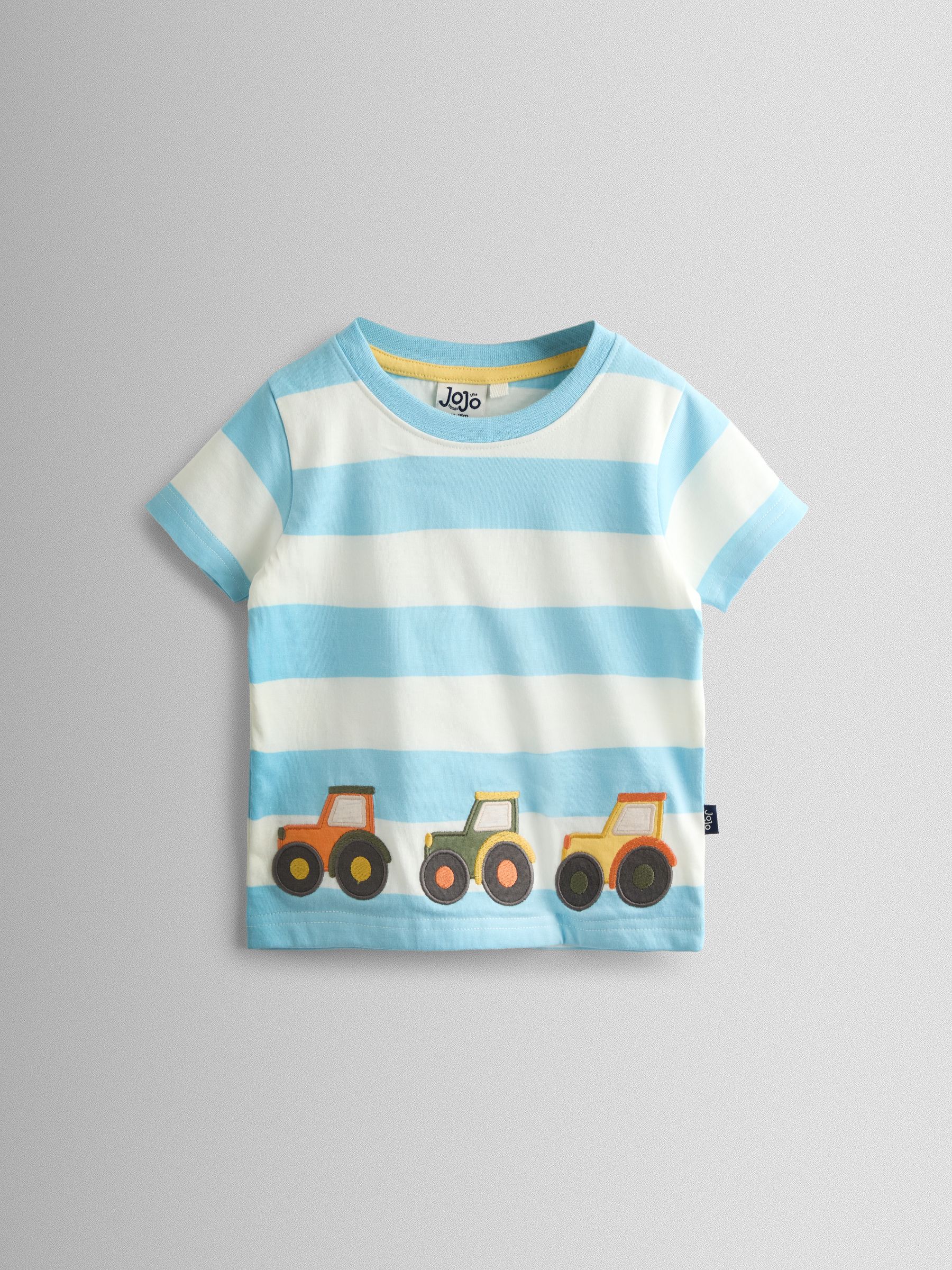 Blue Tractor Appliqué T-Shirt - Image 1 of 3