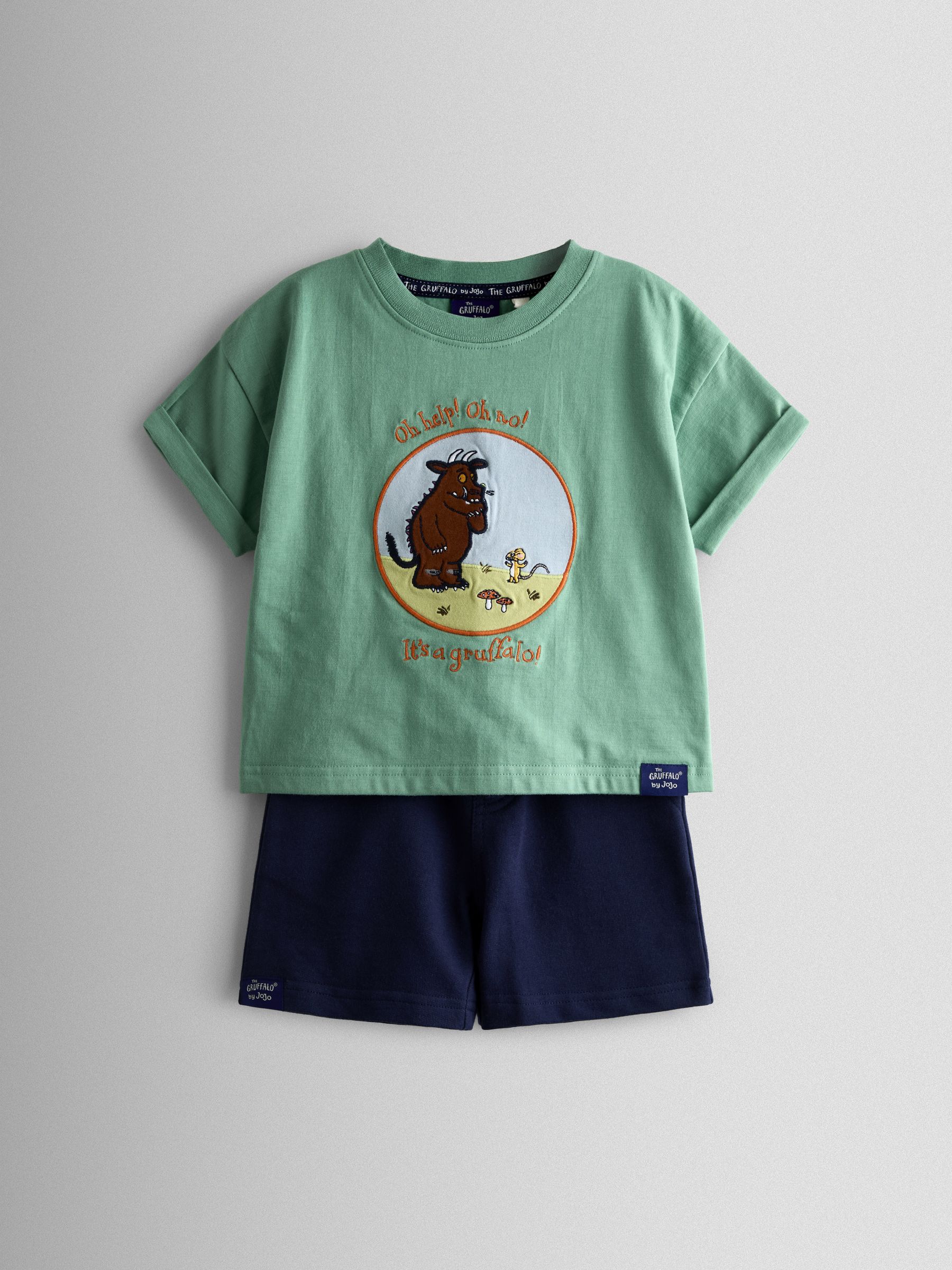 Green Top and Shorts Set - Image 1 of 6