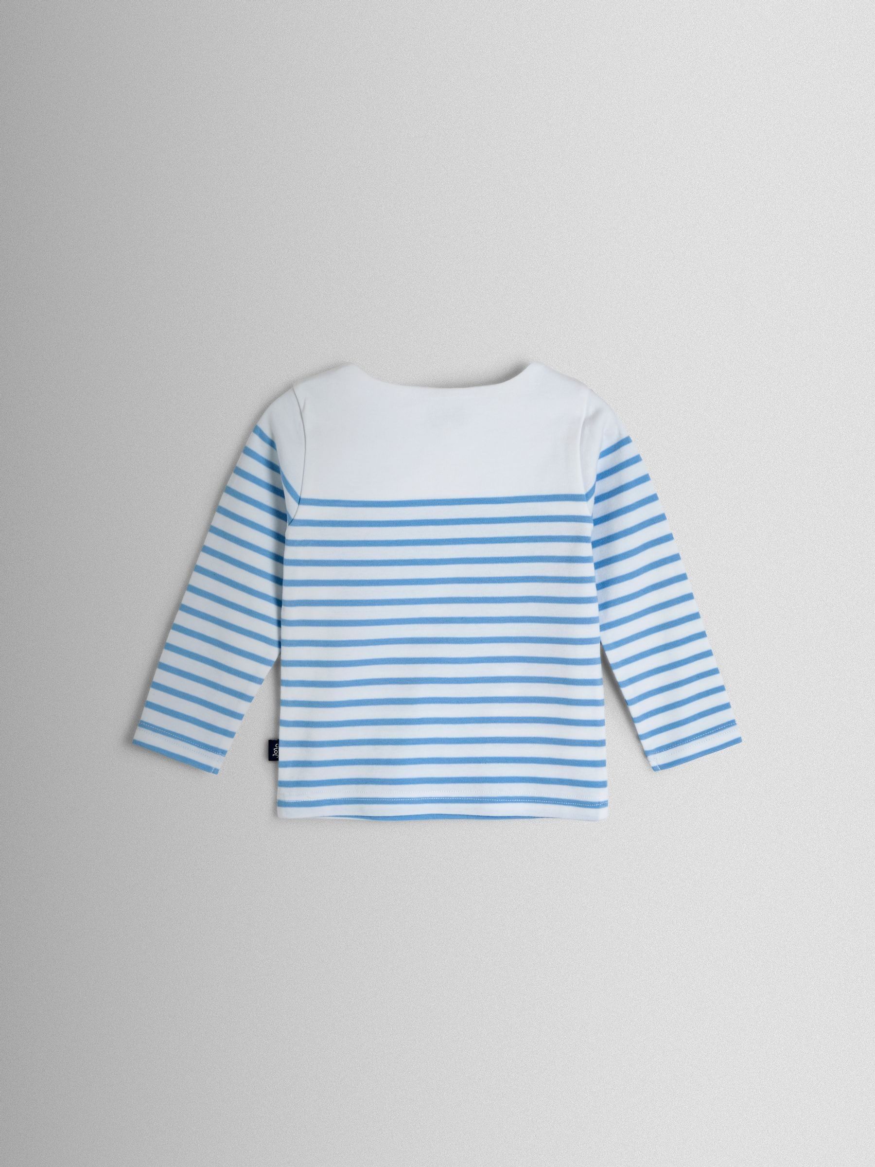 Light Blue Breton Top - Image 2 of 4