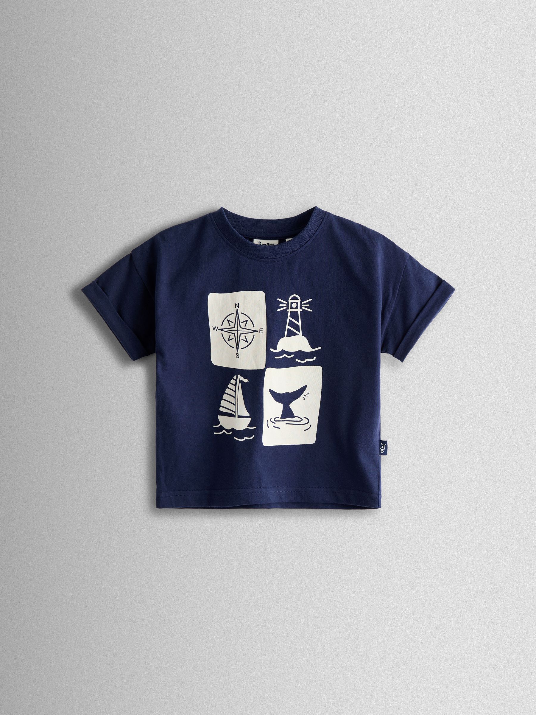 Blue Printed T-Shirt & Shorts Set - Image 2 of 6